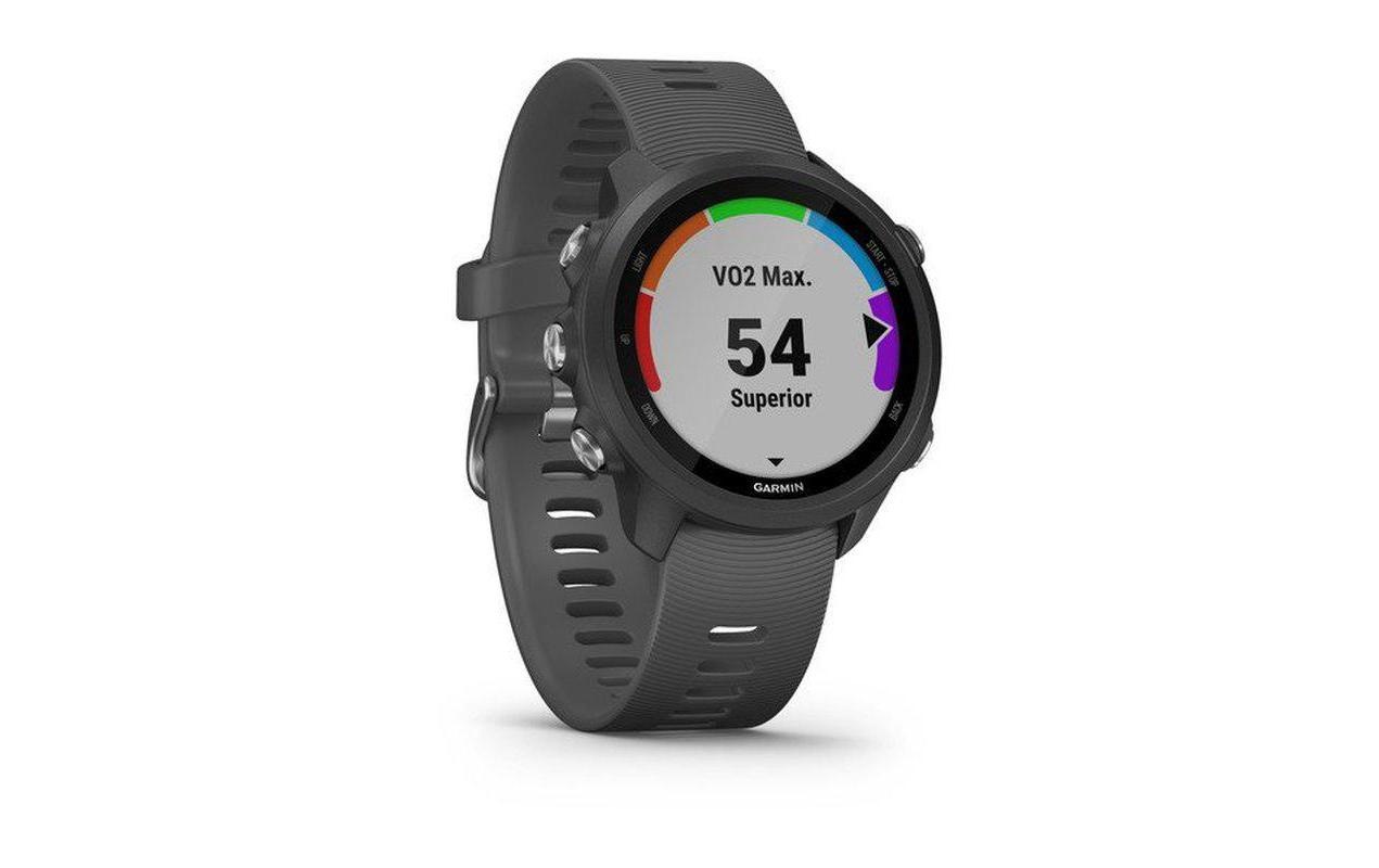 Garmin Fitnessuhr »Forerunner 245 Schwarz/Grau«