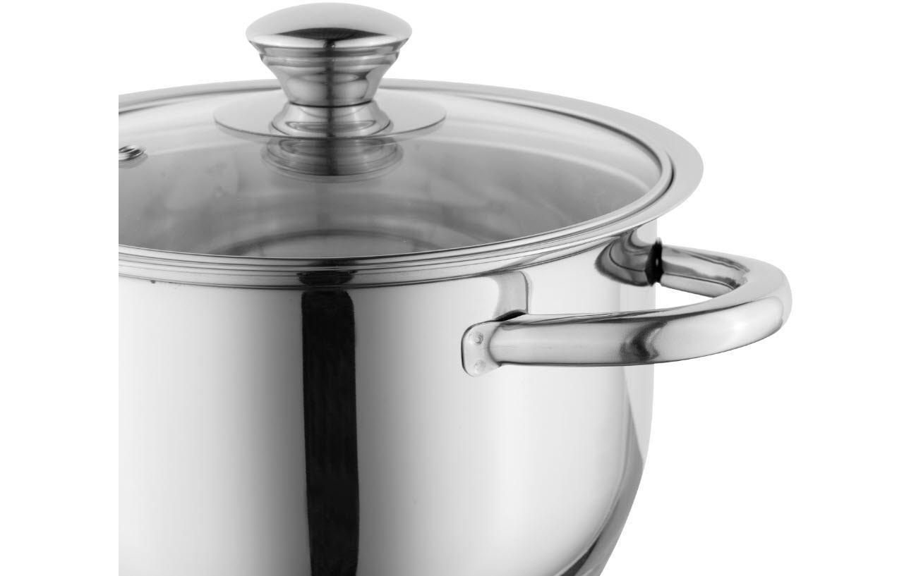 BergHOFF Kochtopf »Kochtopf-Set Gourmet 6-teilig«, Edelstahl