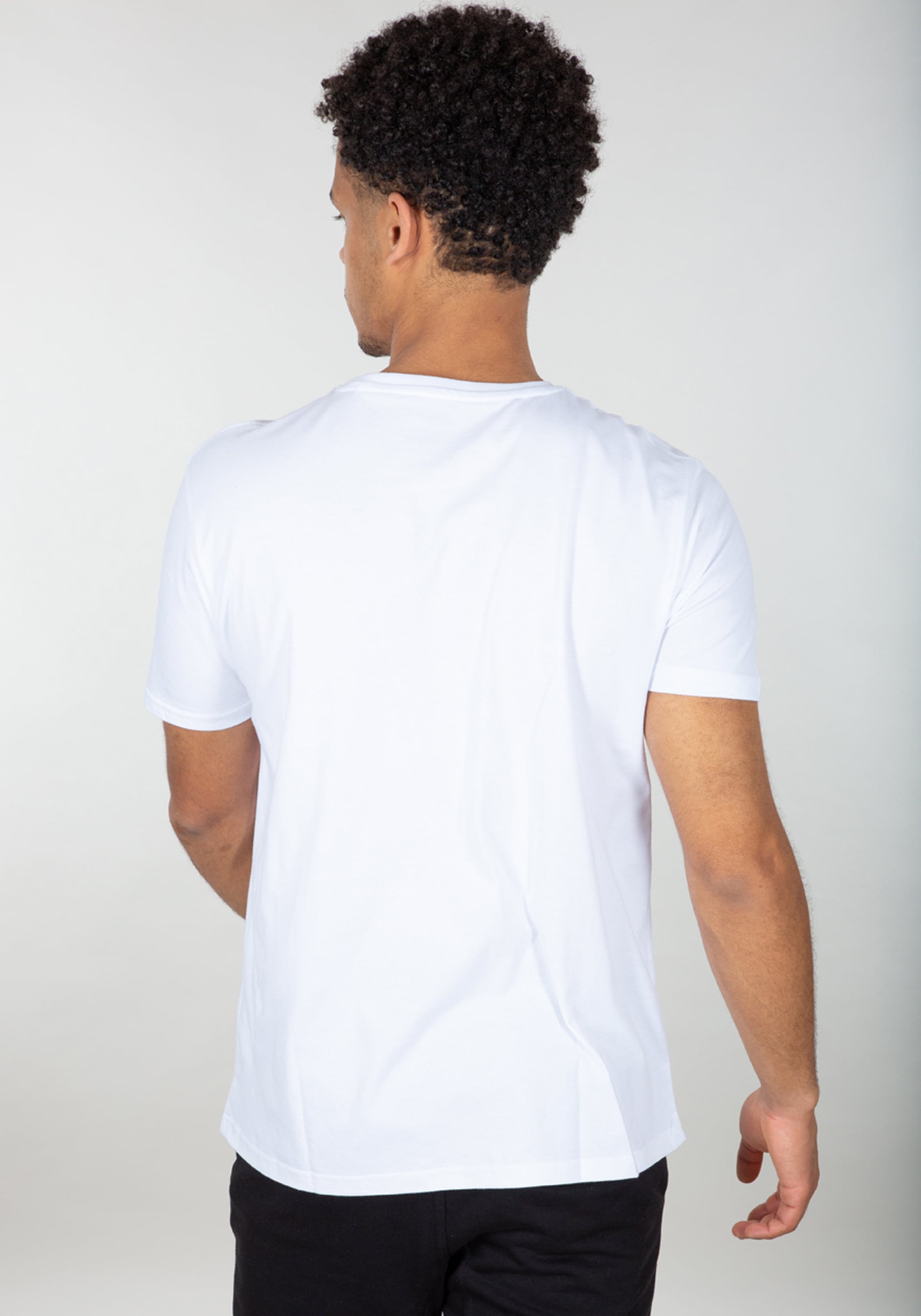 Alpha Industries T-Shirt »Alpha Industries Men - T-Shirts Basic T Rainbow Reflective«