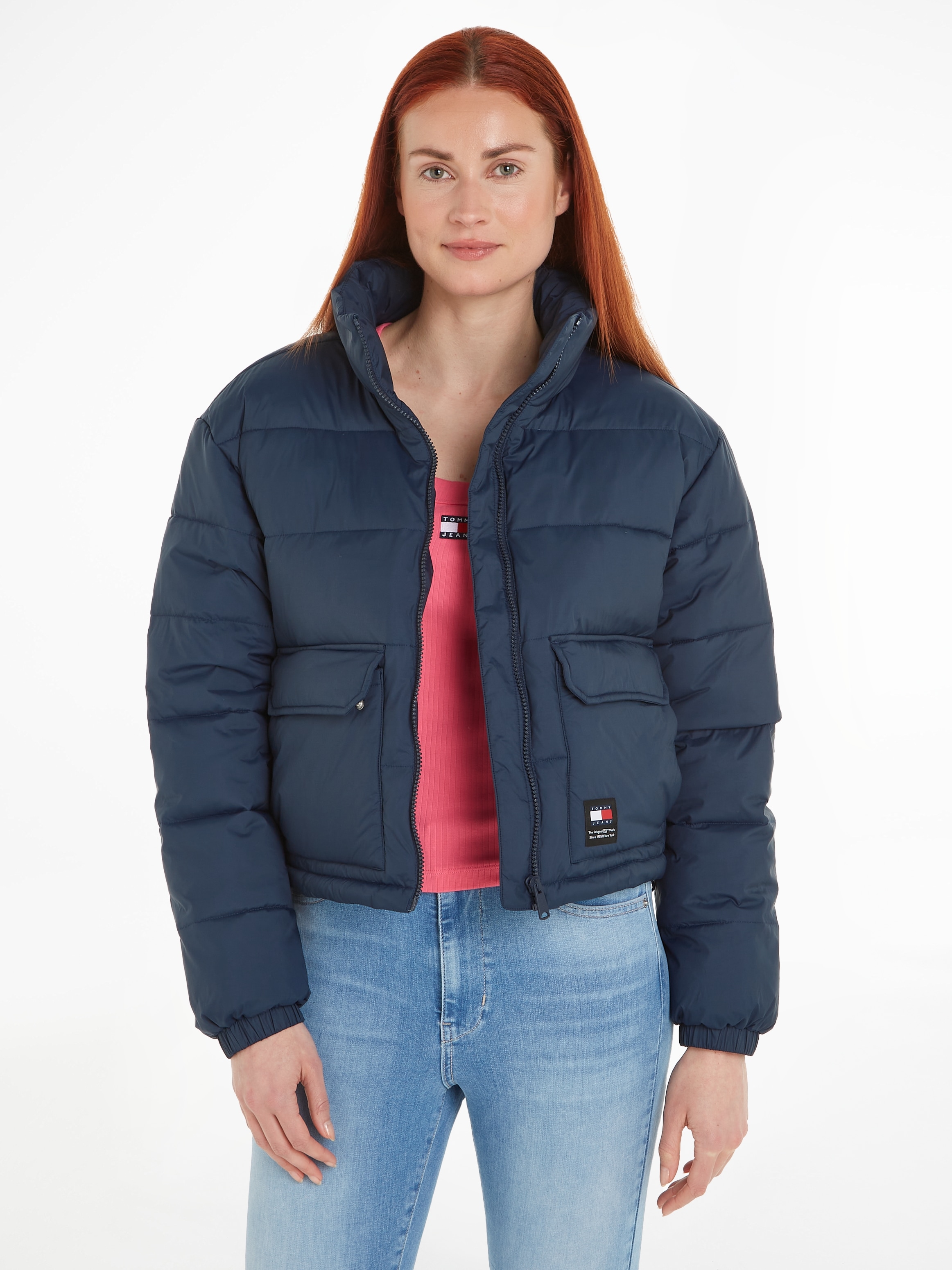 Kurzmantel »TJW BACK LOGO PUFFER«, mit Logopatch