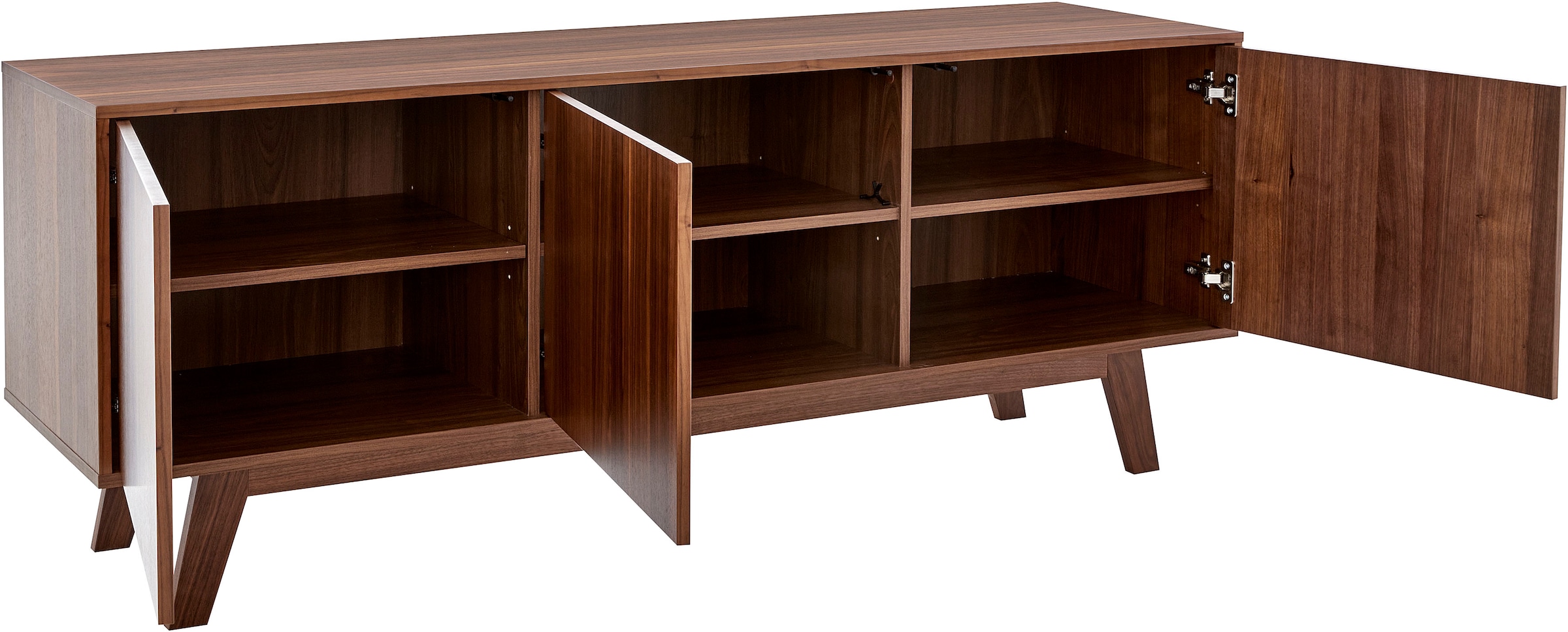 Guido Maria Kretschmer Home&Living Sideboard »Orlando«, Kommode, Breite 170 cm, Holzfurnier, Push-to-open-Funktion, FSC®