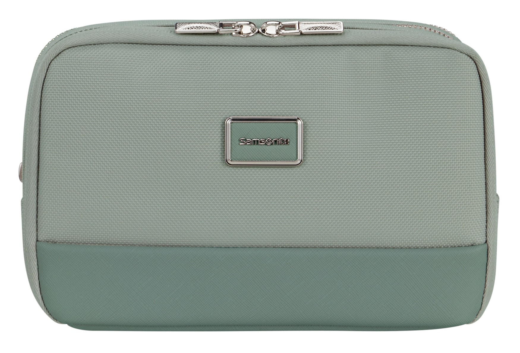 Samsonite, Unisex, Kulturbeutel »IMAGE Toilet Kit« Kulturtasche Wash Bag Nassfach, thyme, B/H/T: 22cm x 14cm x 9cm, Kulturbeutel IMAGE aus Recyclex -