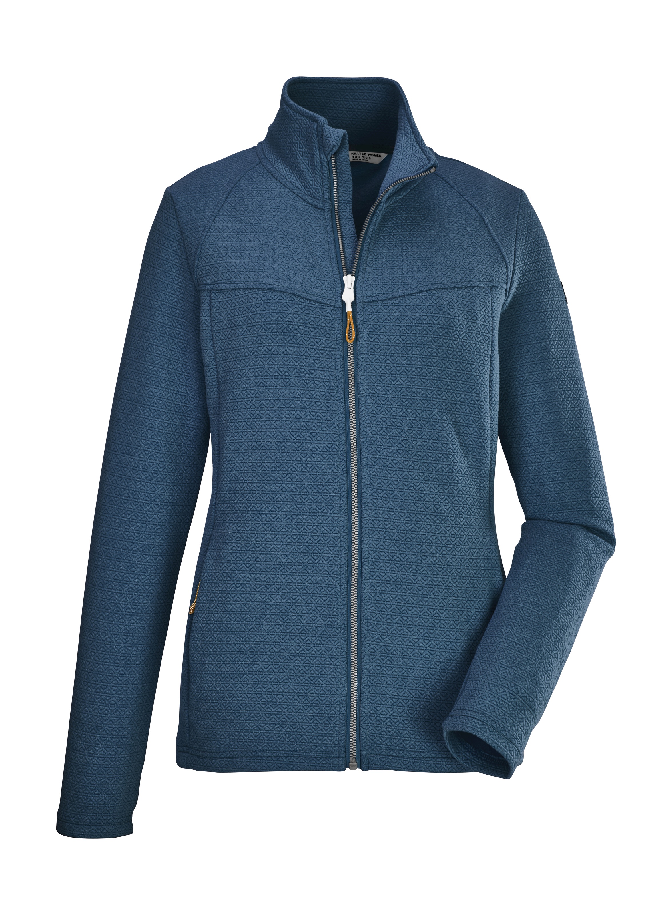 Killtec Strickjacke »KOS 102 WMN FLX JCKT« Damen Powerstretchjacke, Stehkragen, Kinnschutz, Zipper-Taschen