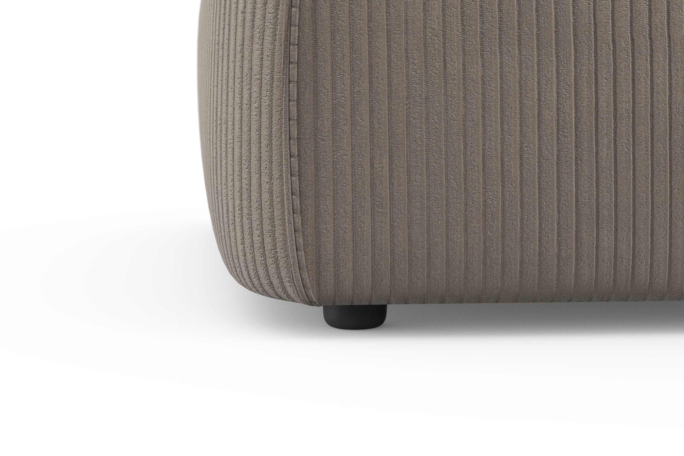 RAUM.ID Ottomane »Merid Chaiselongue, Masse B/T/H: 100/162/70 cm«, als Modul oder separat verwendbar, für individuelle Zusammenstellung