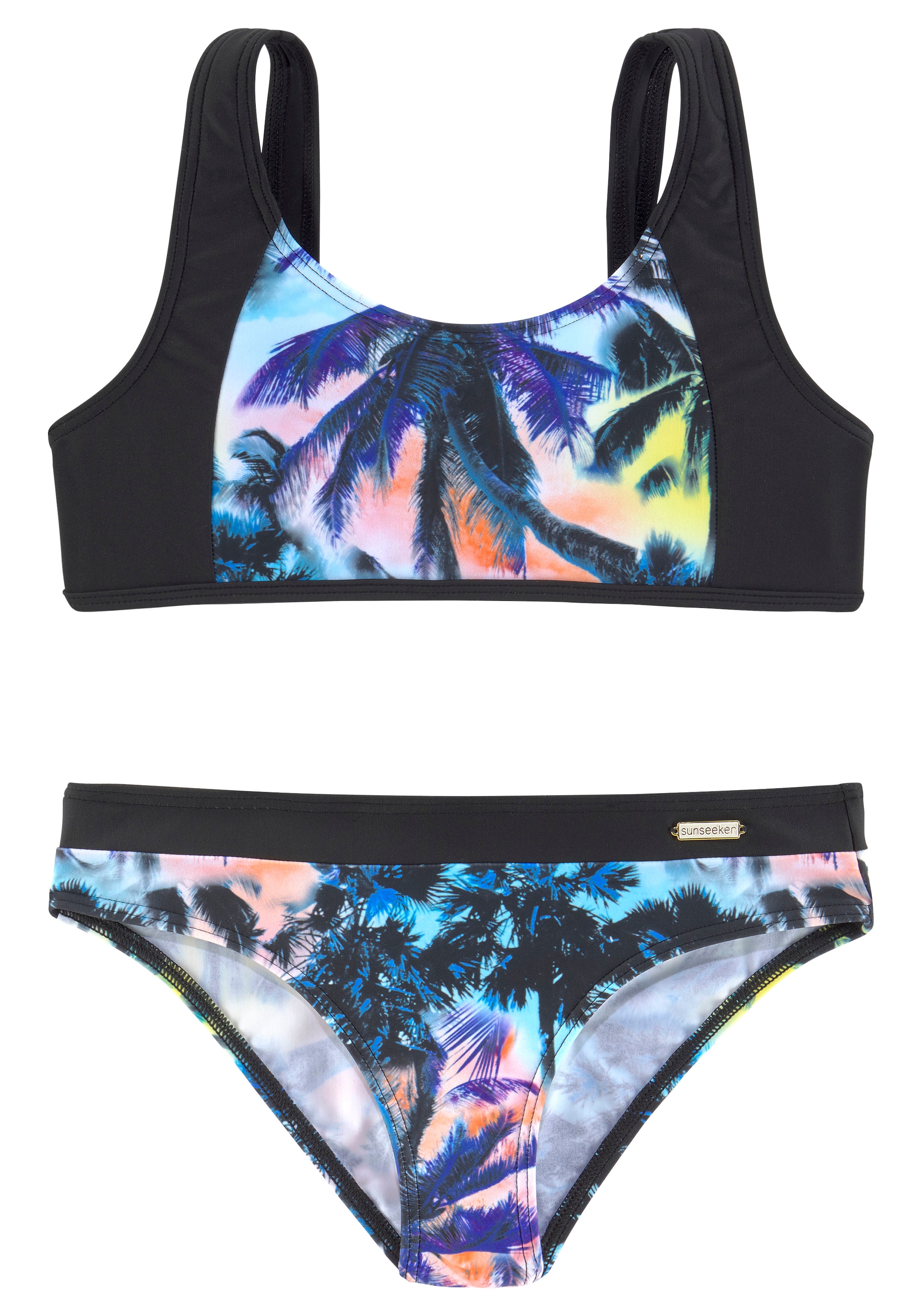 Bustier-Bikini, Sunseeker ✵ Jelmoli-Versand bestellen Palmendruck mit online |