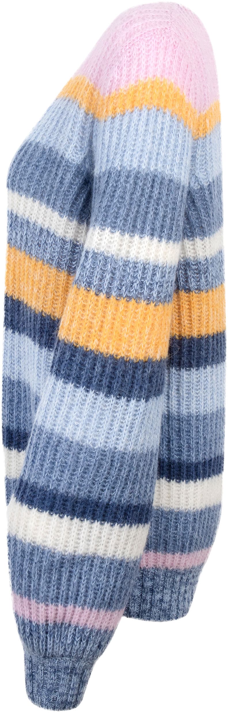 Lieblingsstück V-Ausschnitt-Pullover »BeeleL«, mit Streifen