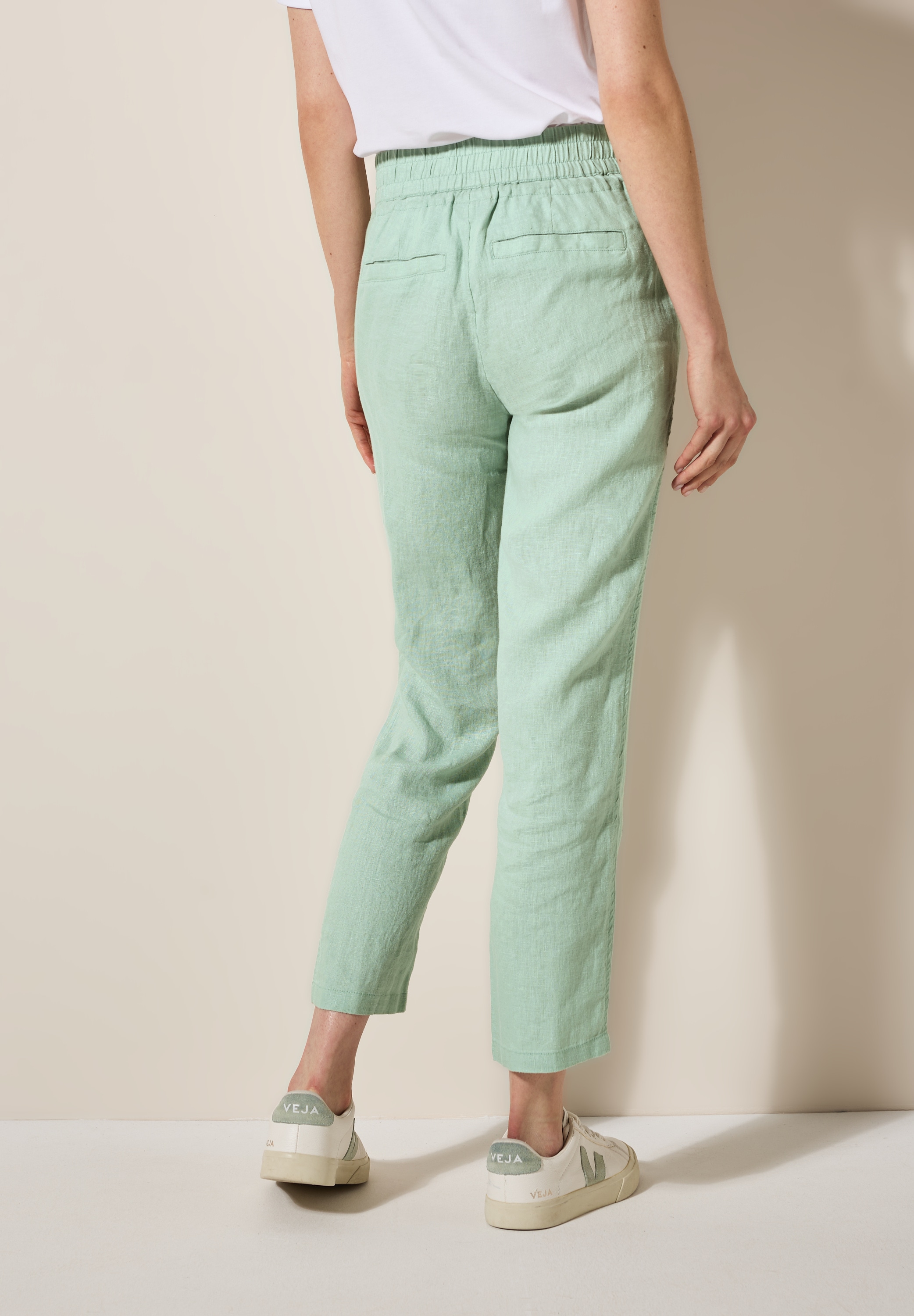 Cecil Leinenhose »Style Tracey«, mit elastischem Bund und Tunnelzug