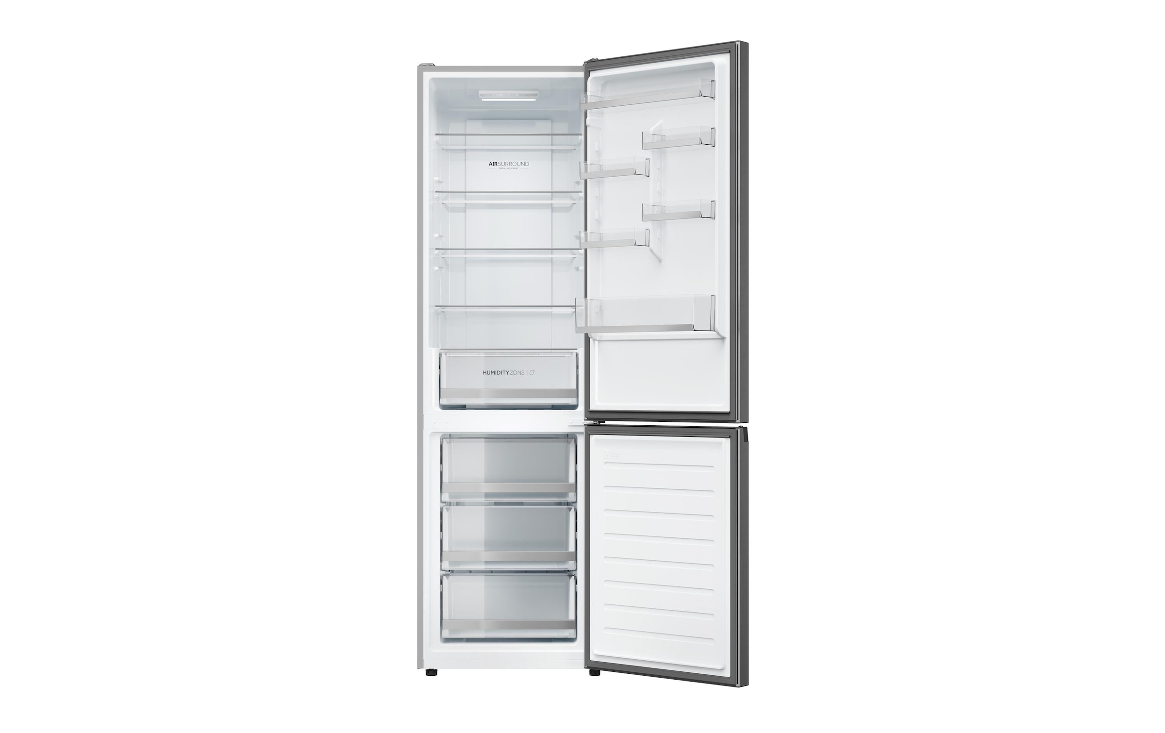 Haier Side-by-Side »HDW1620CNPK Silberfarben«