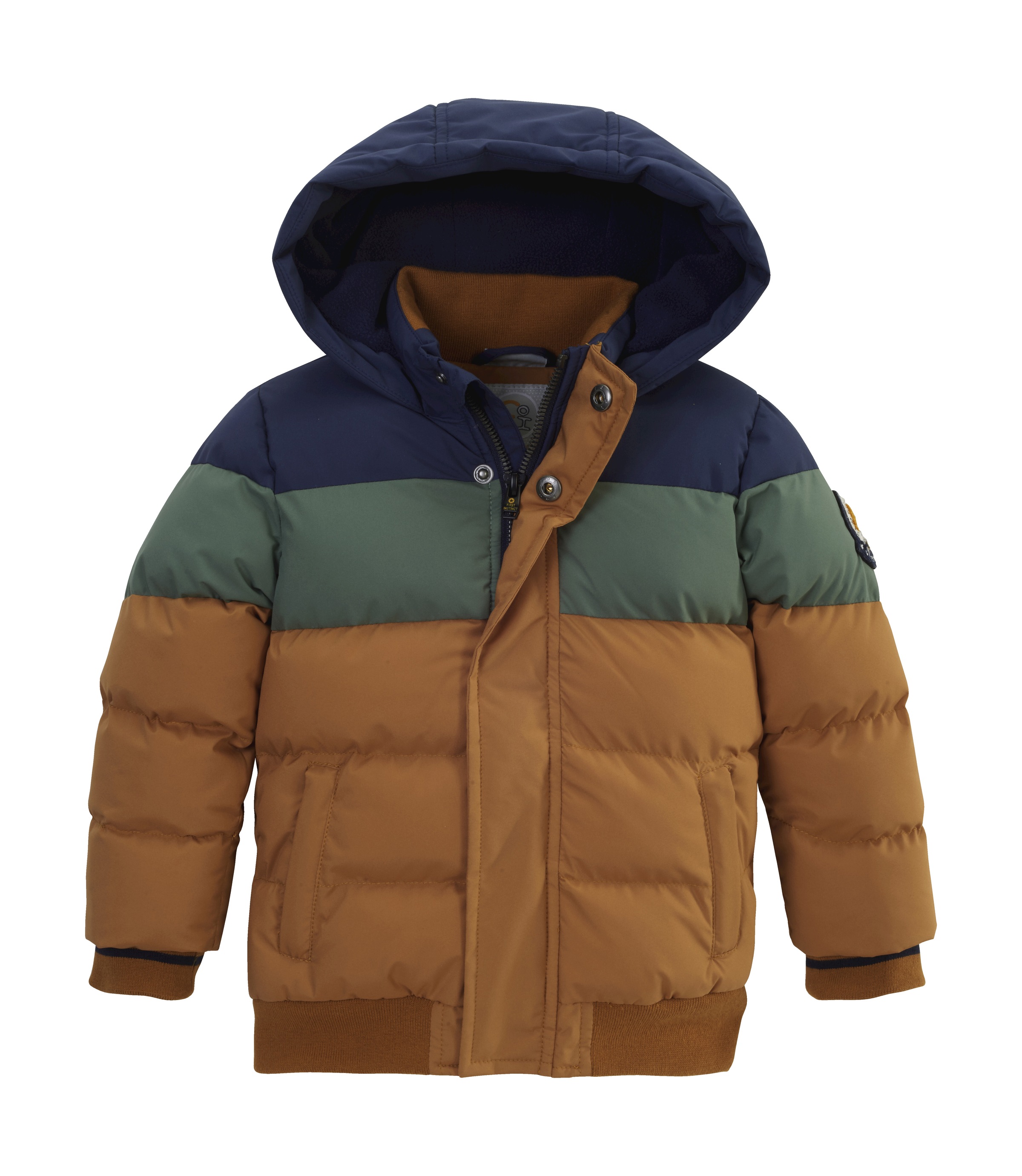 first instinct by killtec Steppjacke »FIOW 9 MNS QLTD JCKT« Gefütterte, wasserabweisende Jacke mit Colourblock-Design und Fleece