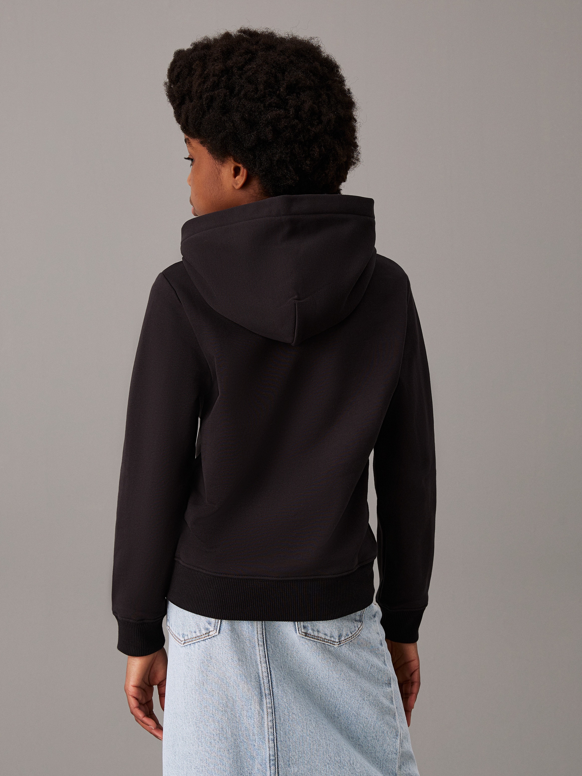 Calvin Klein Jeans Kapuzensweatshirt »Inst. Logo Reg. Terry Hoodie«, für Kinder bis 16 Jahre und mit Logoschriftzug