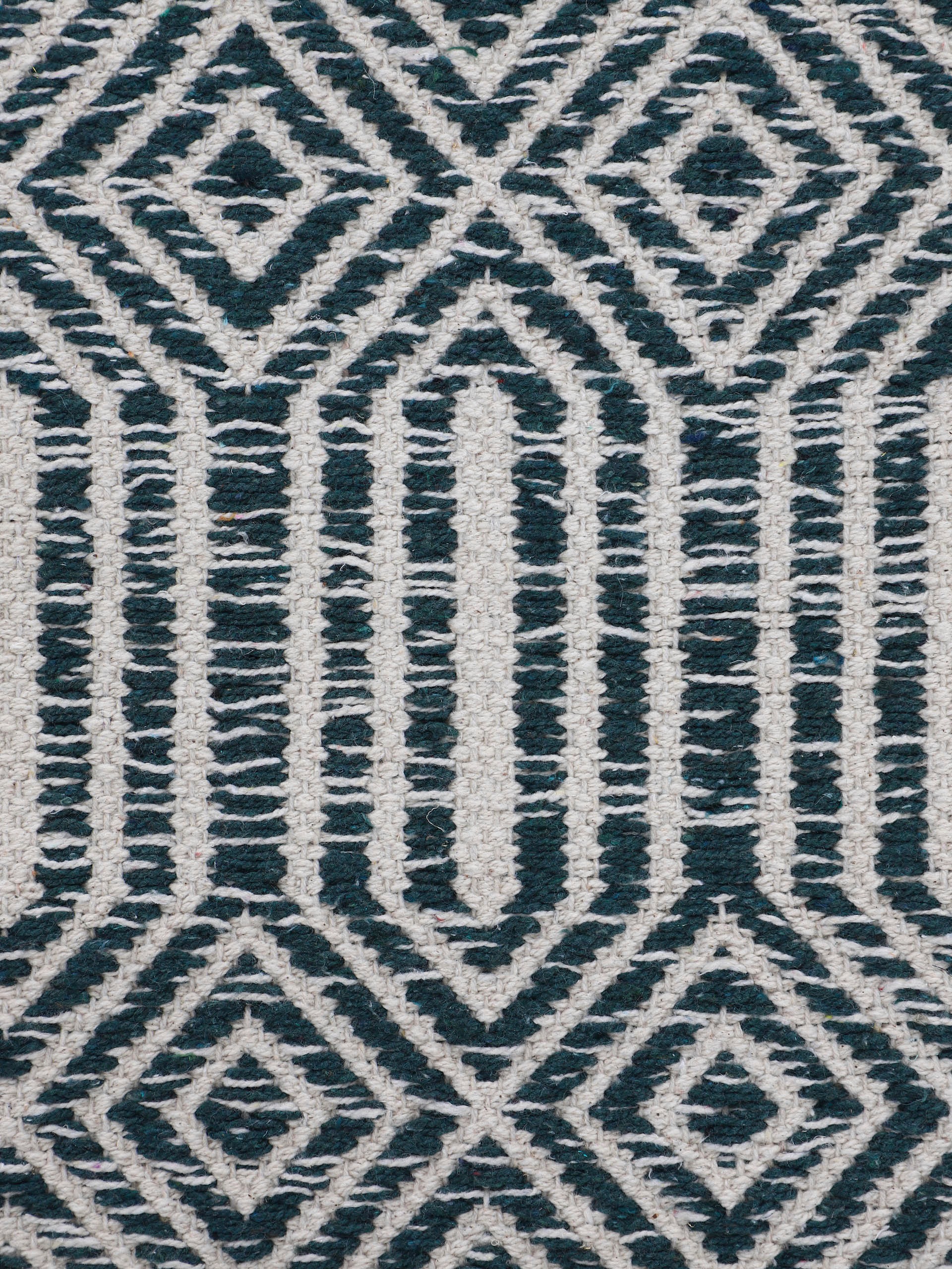 carpetfine Teppich »Kelim Oregan«, rechteckig, 5 mm Höhe, Wendeteppich aus reiner Baumwolle, Wohnzimmer