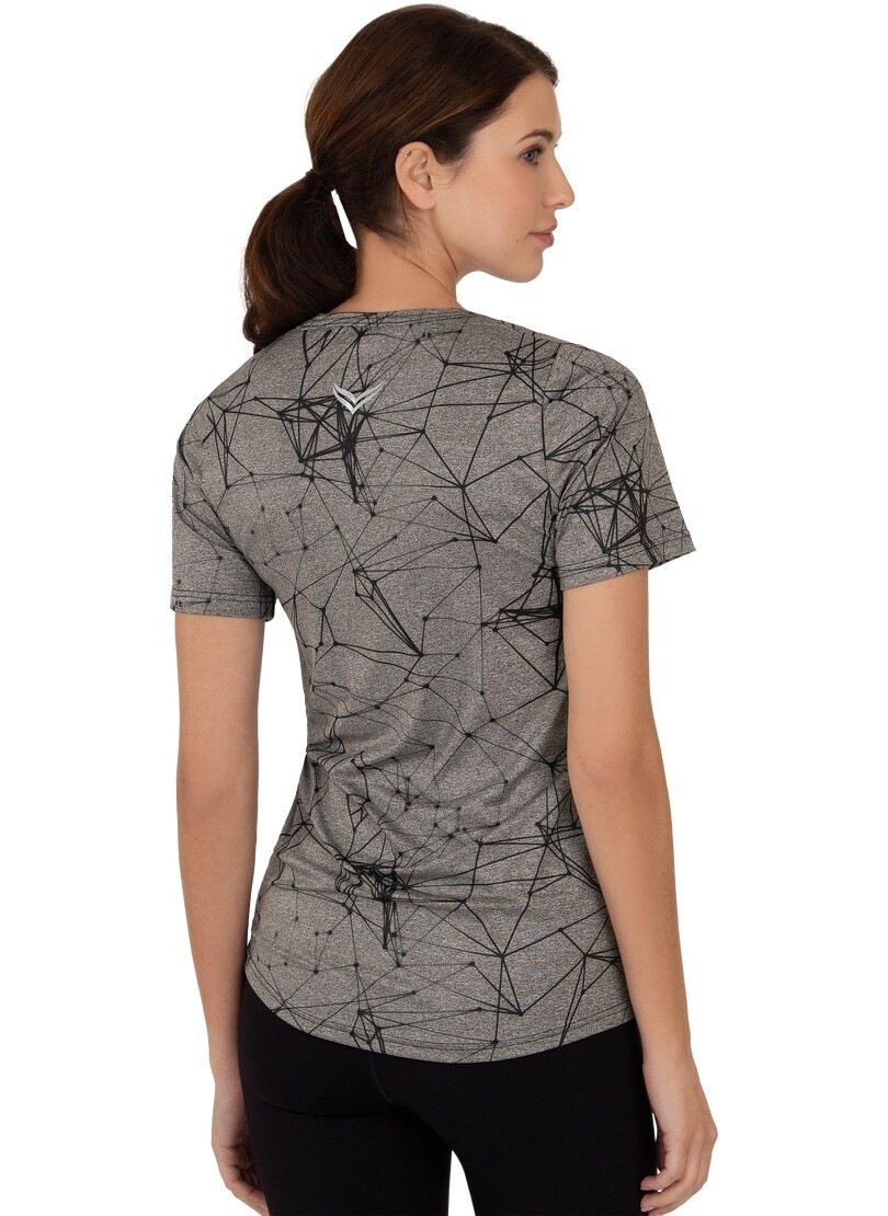 Trigema T-Shirt »TRIGEMA Sportshirt aus elastischem Material«, (1 tlg.)