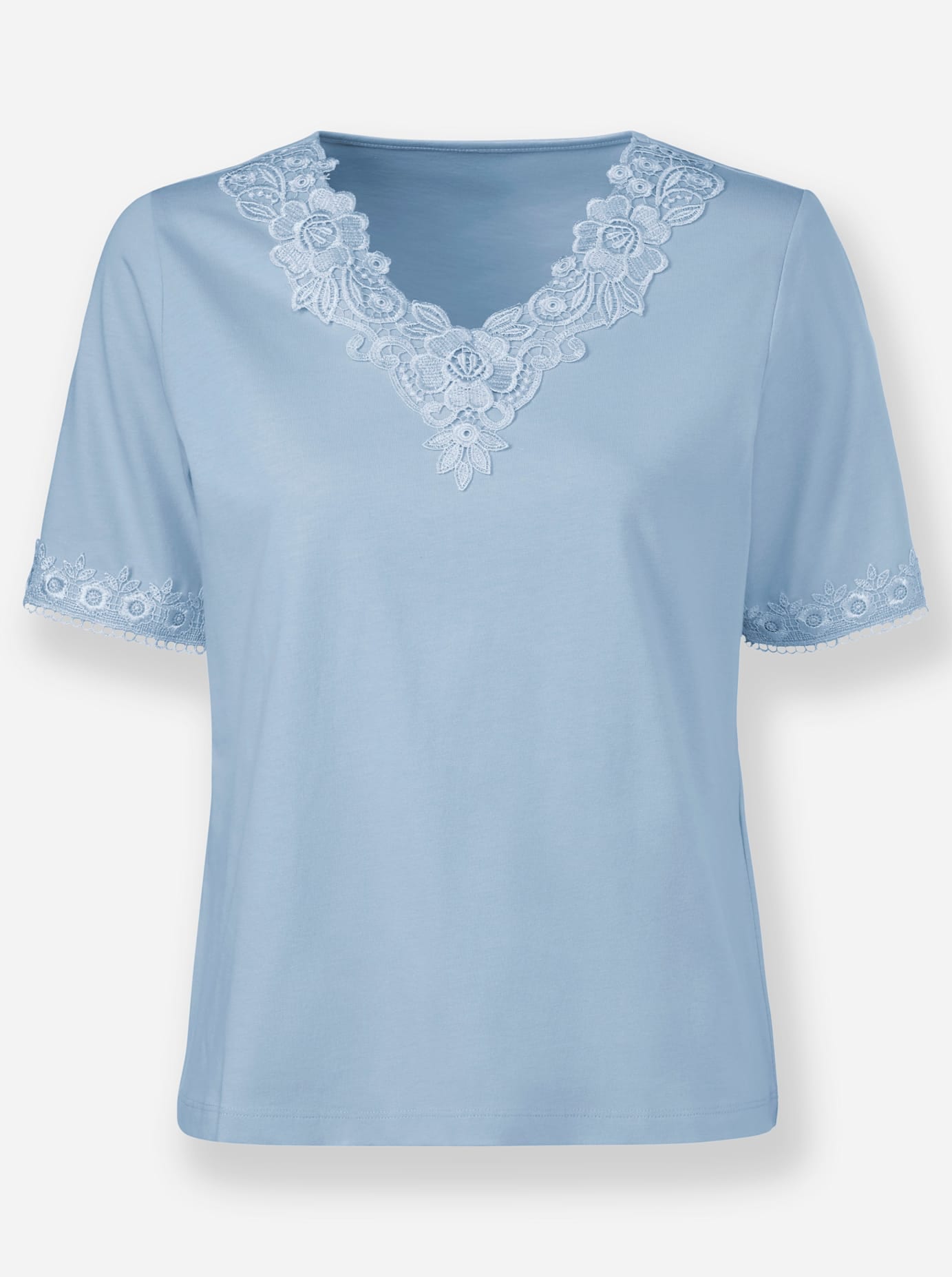Classic Spitzenshirt »Shirt«, (1 tlg.)