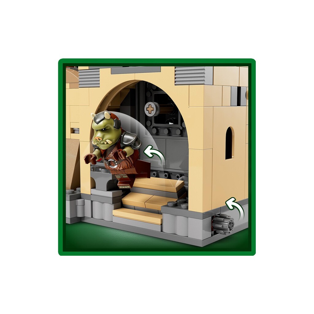 LEGO® Konstruktionsspielsteine »Wars Boba Fetts Thronsaa«, (732 St.)