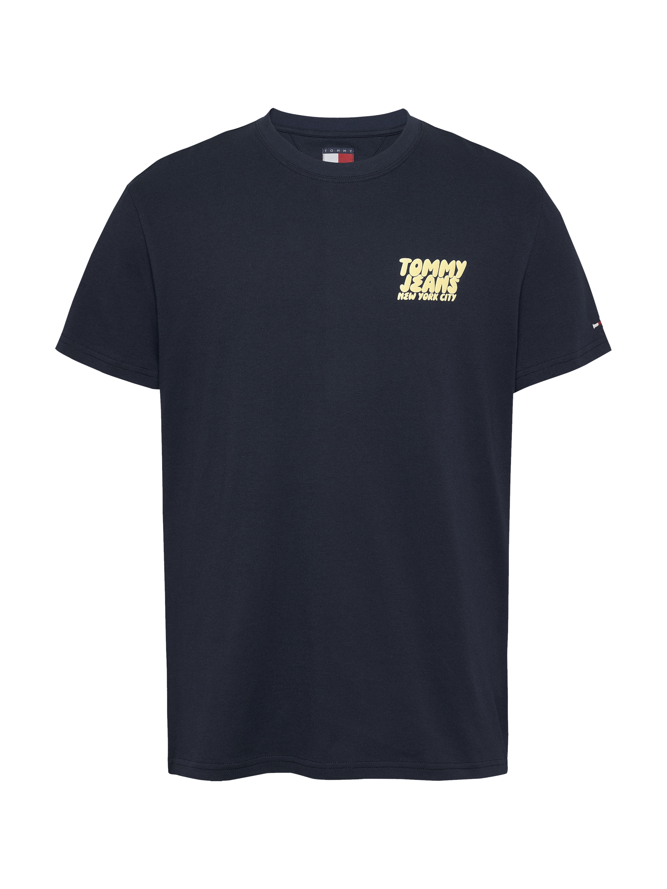 Tommy Jeans Kurzarmshirt »TJM REG BUBBLE BACK SS TEE EXT«, Mit Rundhalsausschnitt
