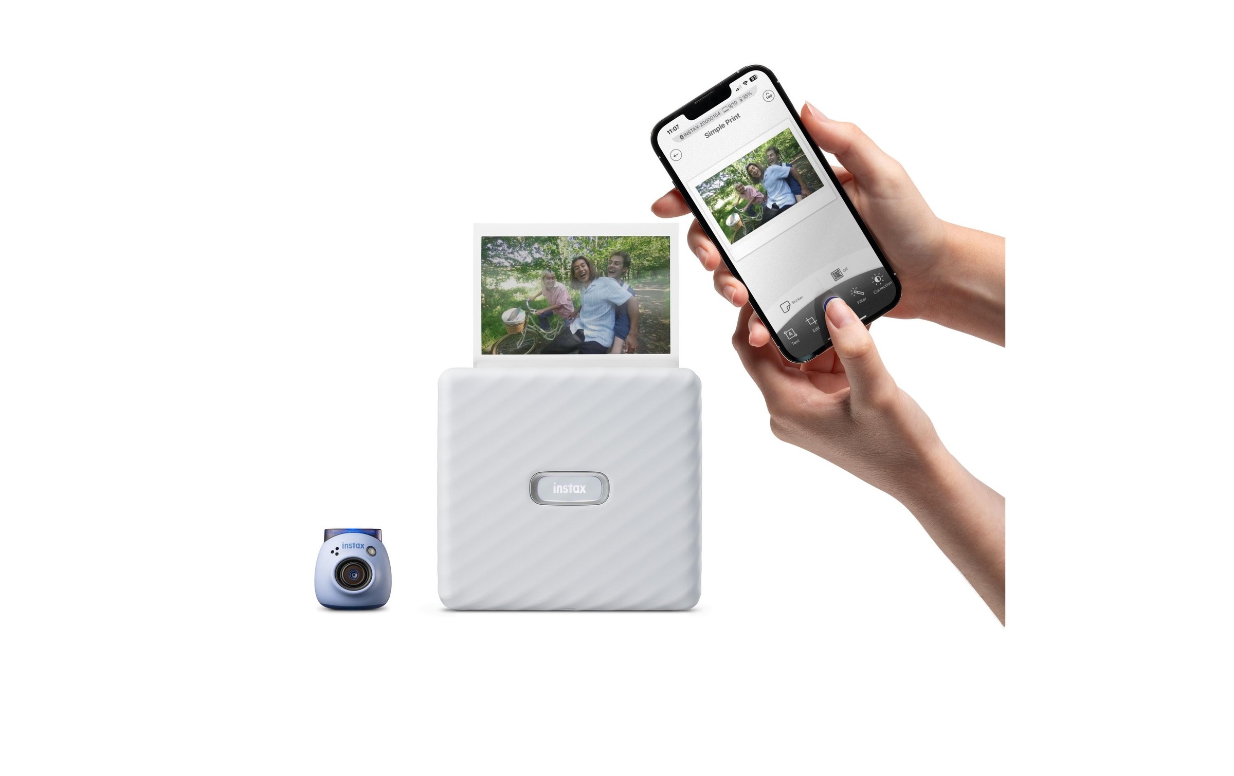 FUJIFILM Kompaktkamera »Instax Pal Blau«