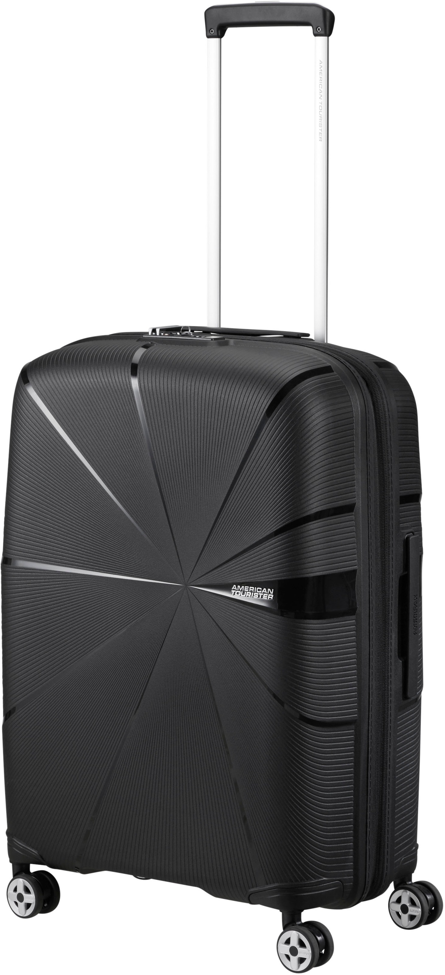 American Tourister® Hartschalen-Trolley »STARVIBE, in verschiedenen Farben und Grössen«, 4 Rollen, Handgepäck-Koffer Reisegepäck Koffer TSA-Zahlenschloss