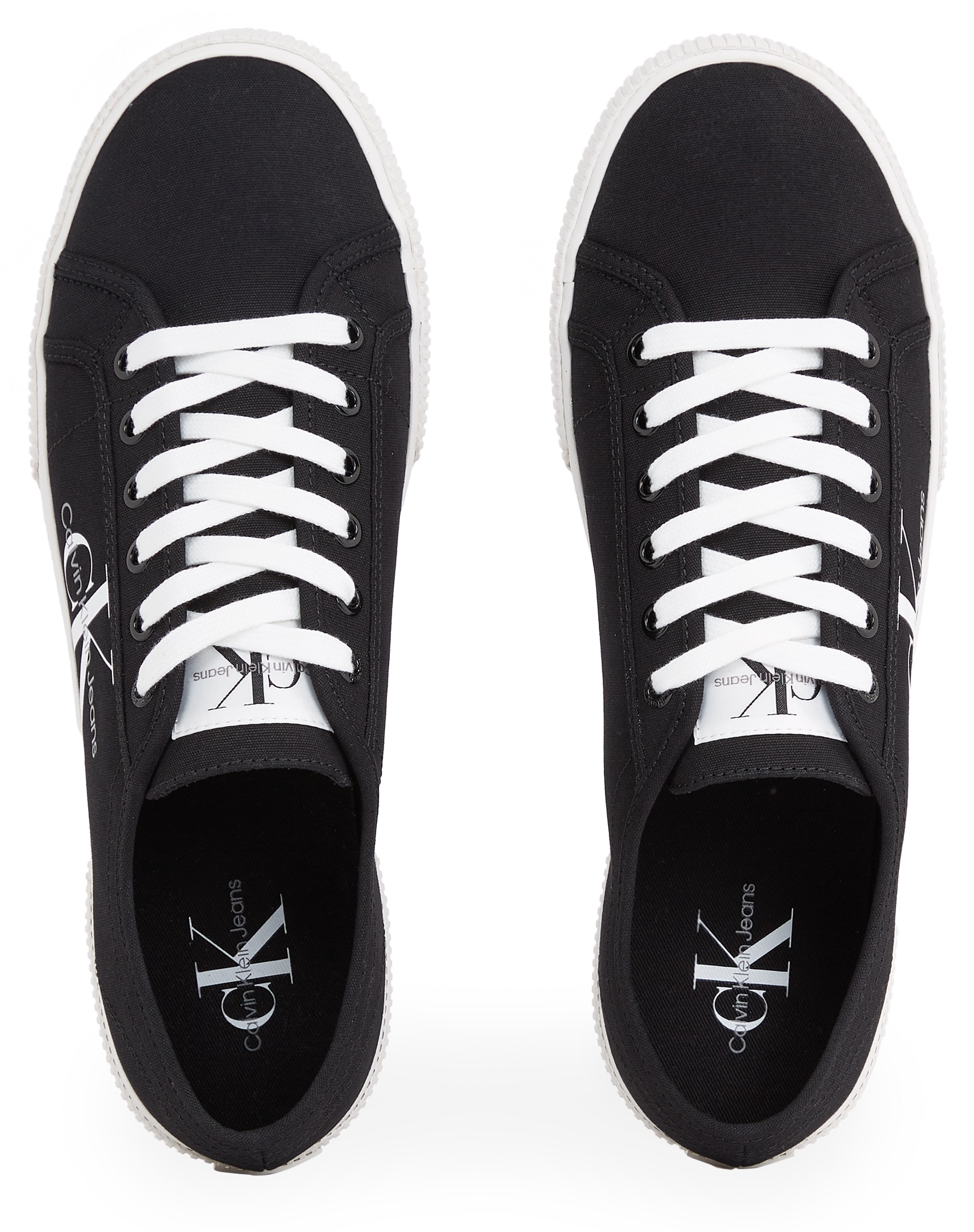Calvin Klein Jeans Sneaker »SEBO 3D *I«, mit Logodruck an der Seite, Freizeitschuh, Halbschuh, Schnürschuh