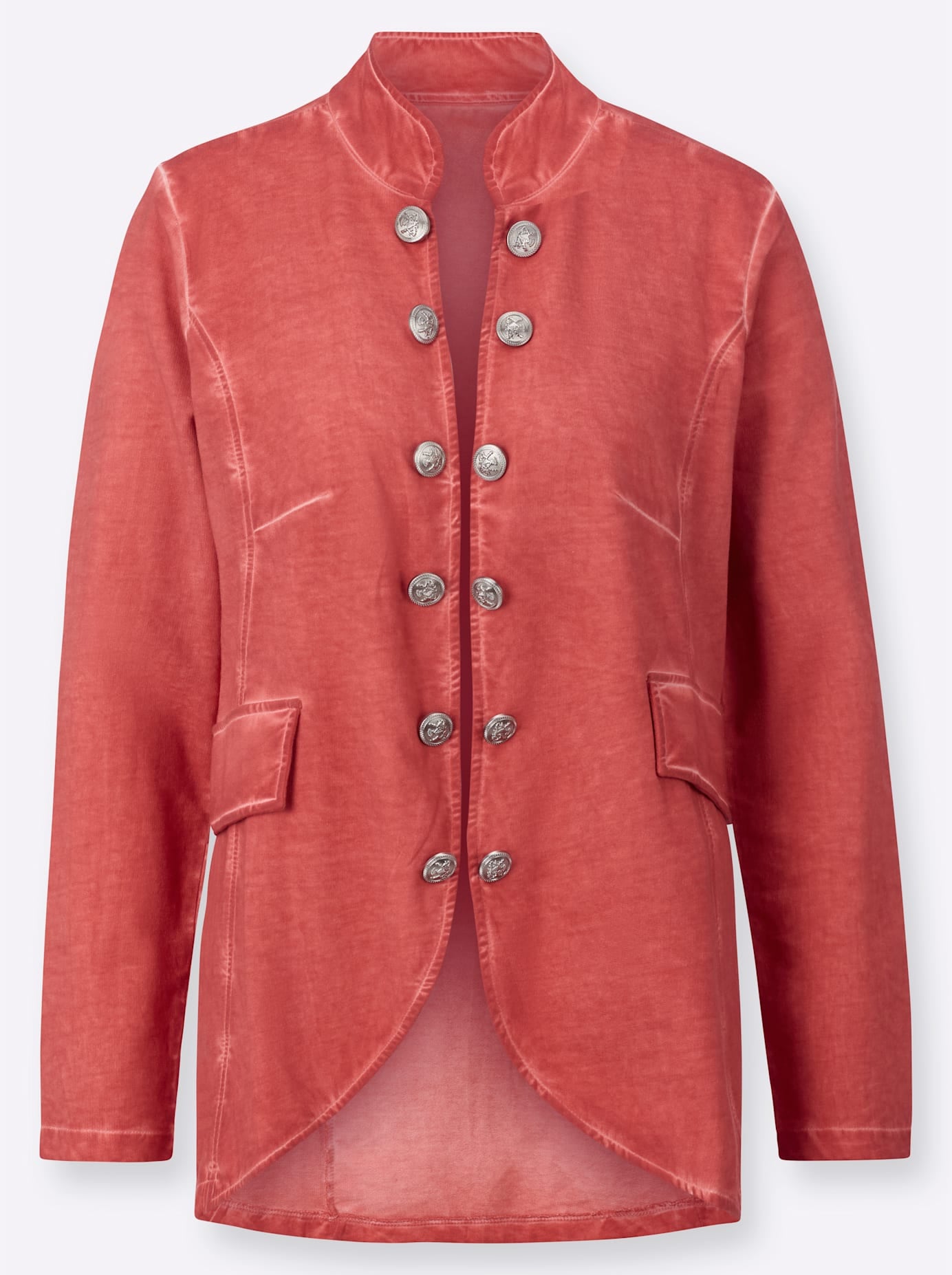 Inspirationen Shirtjacke »Sweatjacke«, (1 tlg.)