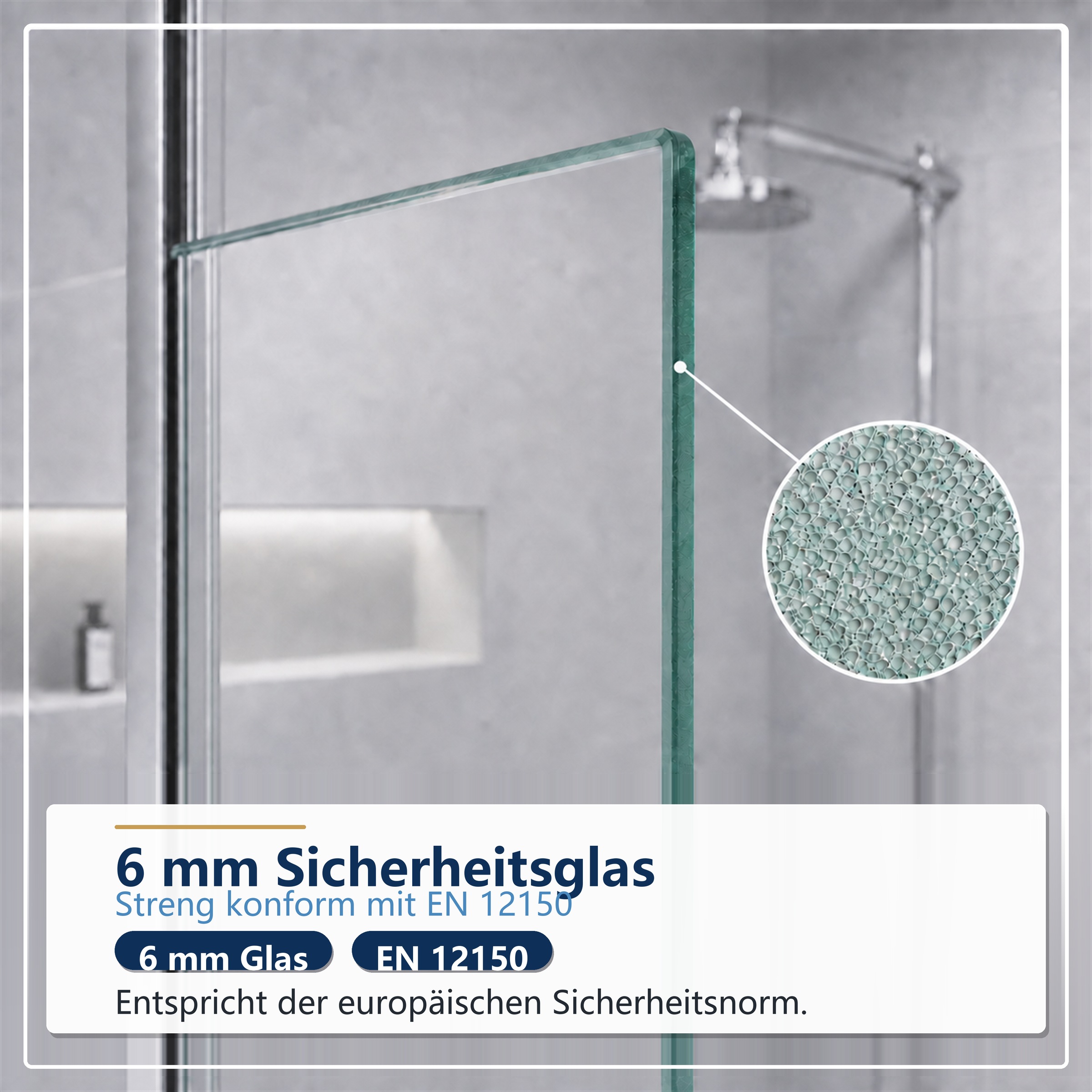 welltime Eckdusche "Vinci" Schwingtür für maximal mögliche Einstiegbreite, Doppelrollensystem