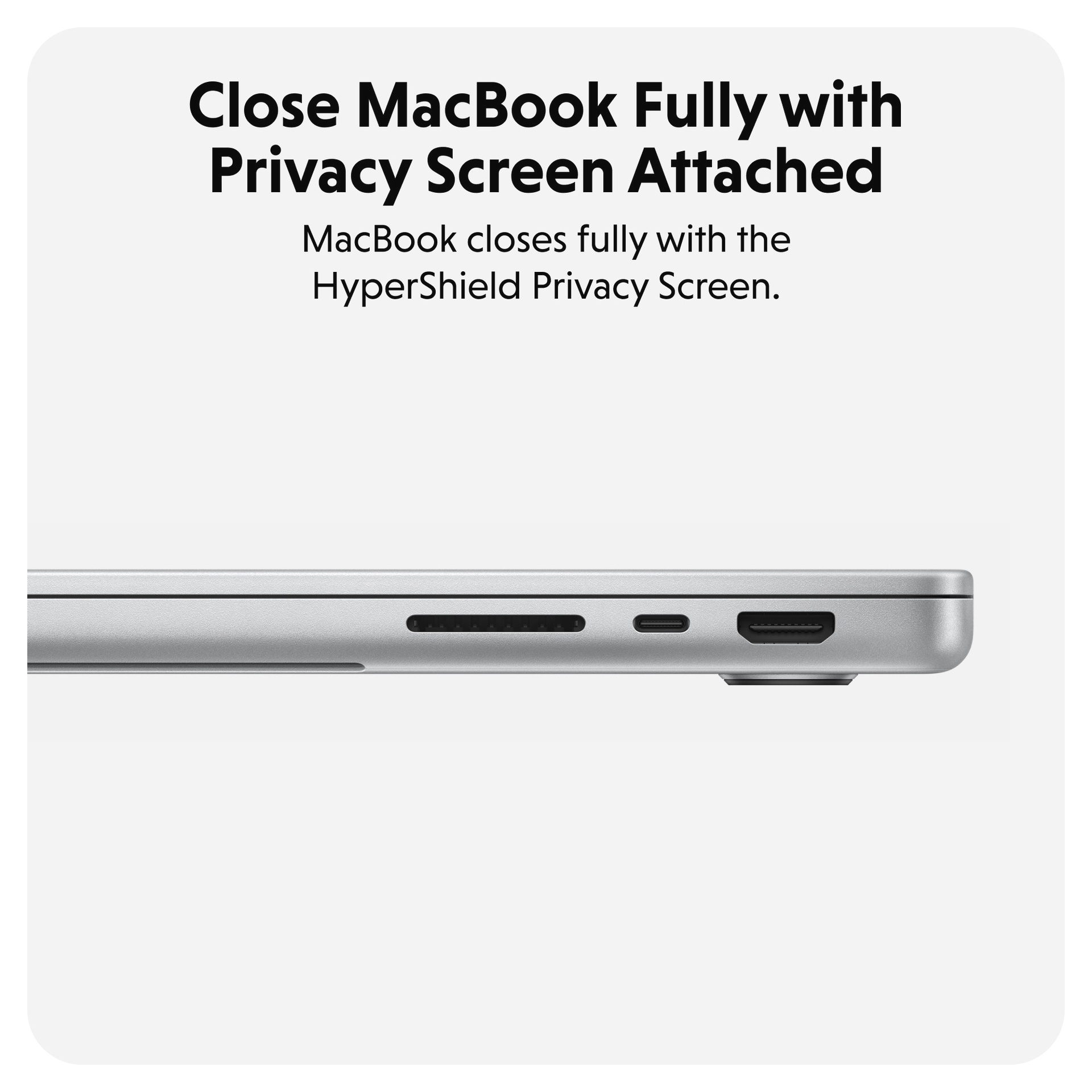 Targus Displayschutzglas »Magnetic Privacy Screen«, für Apple MacBook Air 15, Blickschutzfolie, Schutzfolie, Bildschirmschutz, kratz- & stossfest