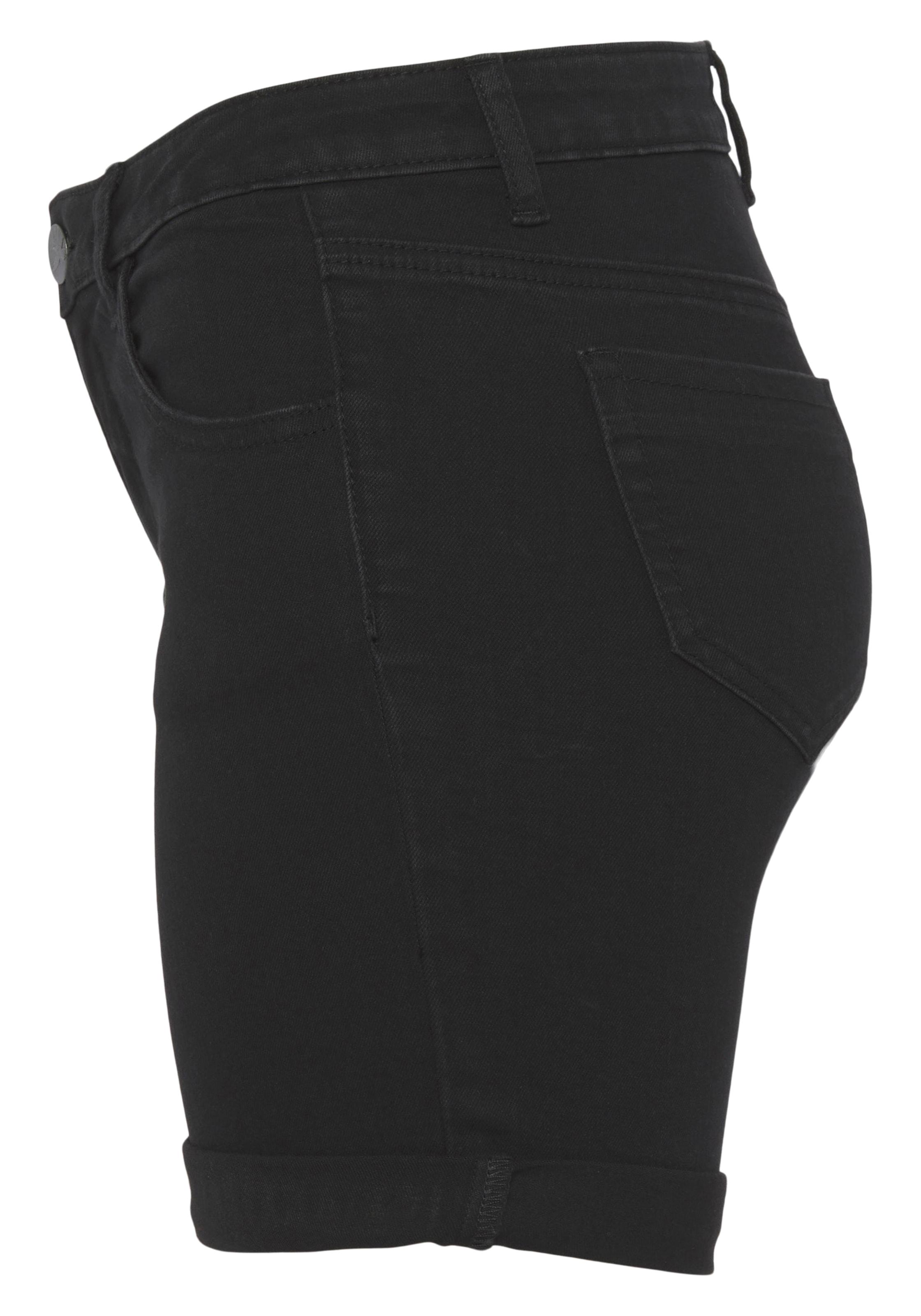 Arizona Jeansshorts »Ultra-Stretch«, extra eng geschnitten, krempelbare Beinabschlüsse