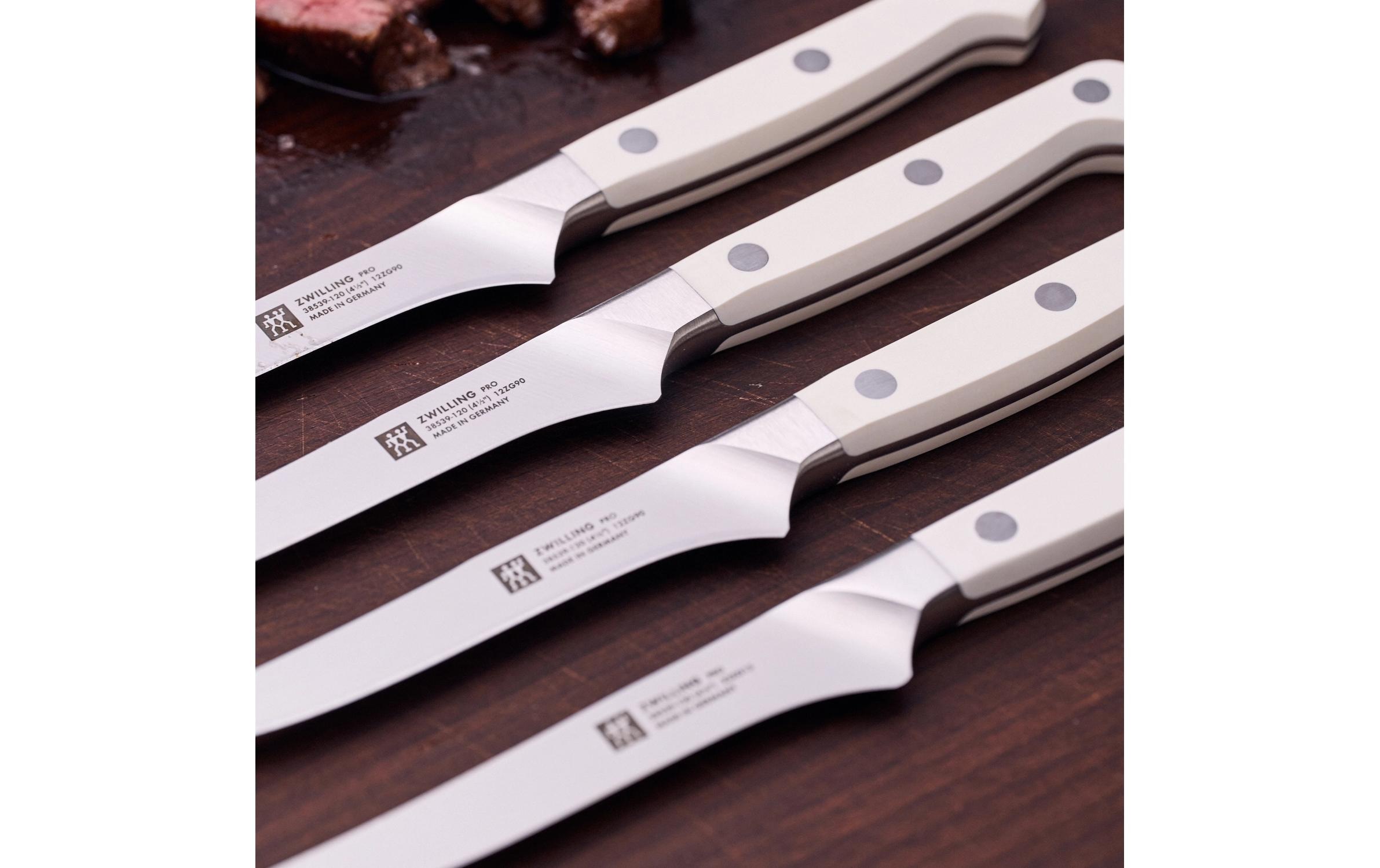 Zwilling Steakmesser »Pro le blanc 4-teilig«