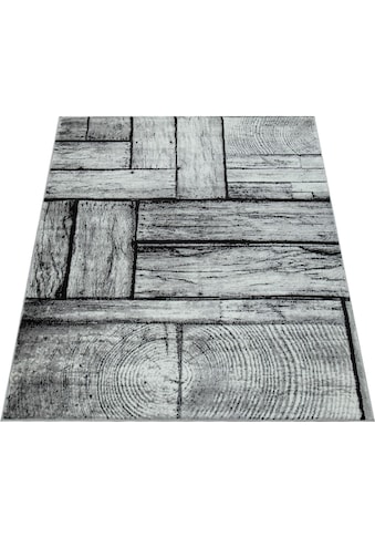 Paco Home Teppich »Sinai 079«, rechteckig, 9 mm Höhe, Kurzflor, Holzbretter Optik,... kaufen