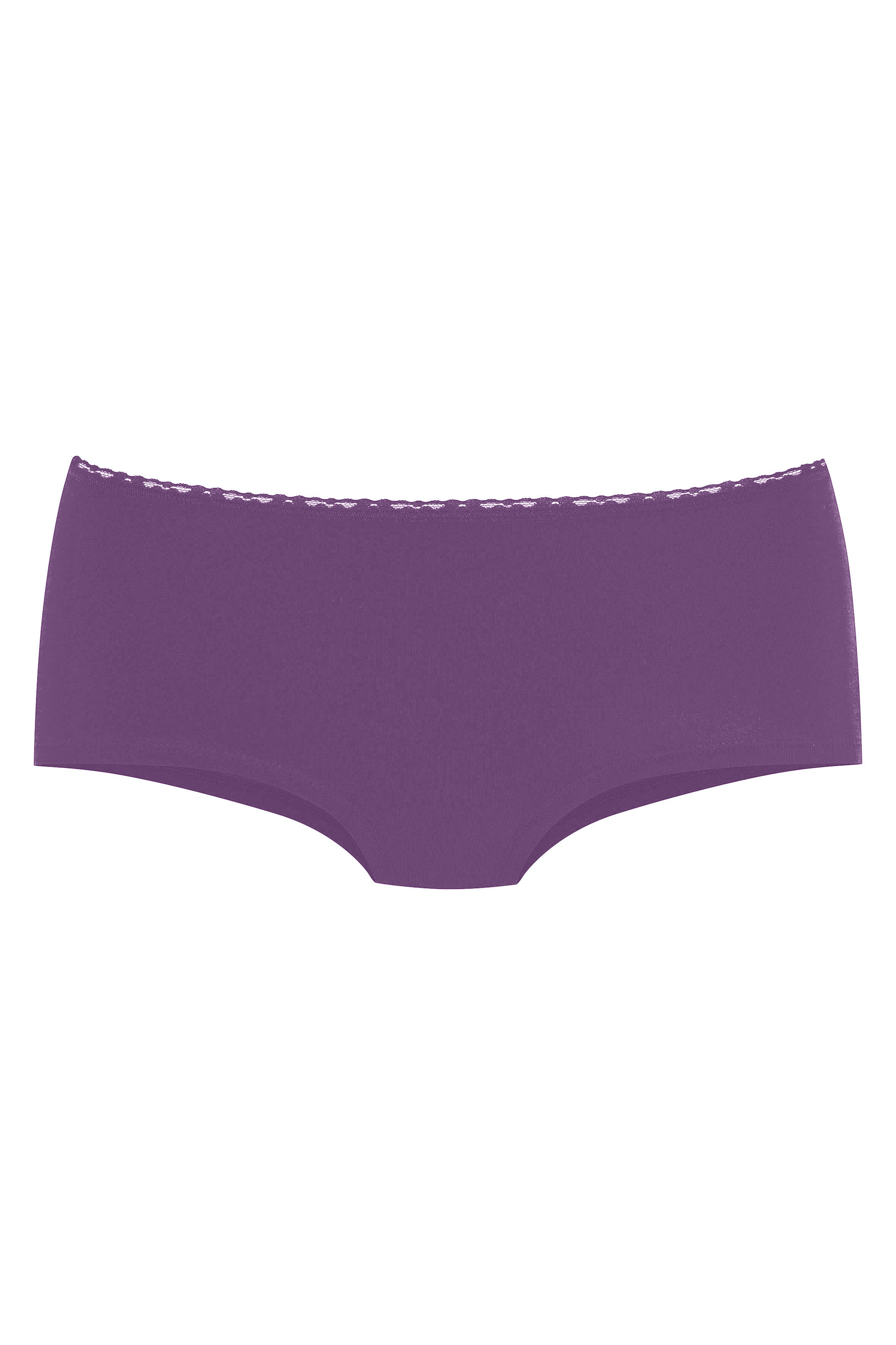 LASCANA Panty, (5er-Pack), mit süssen Herzchen-Prints und aus elastischer Baumwoll-Qualität