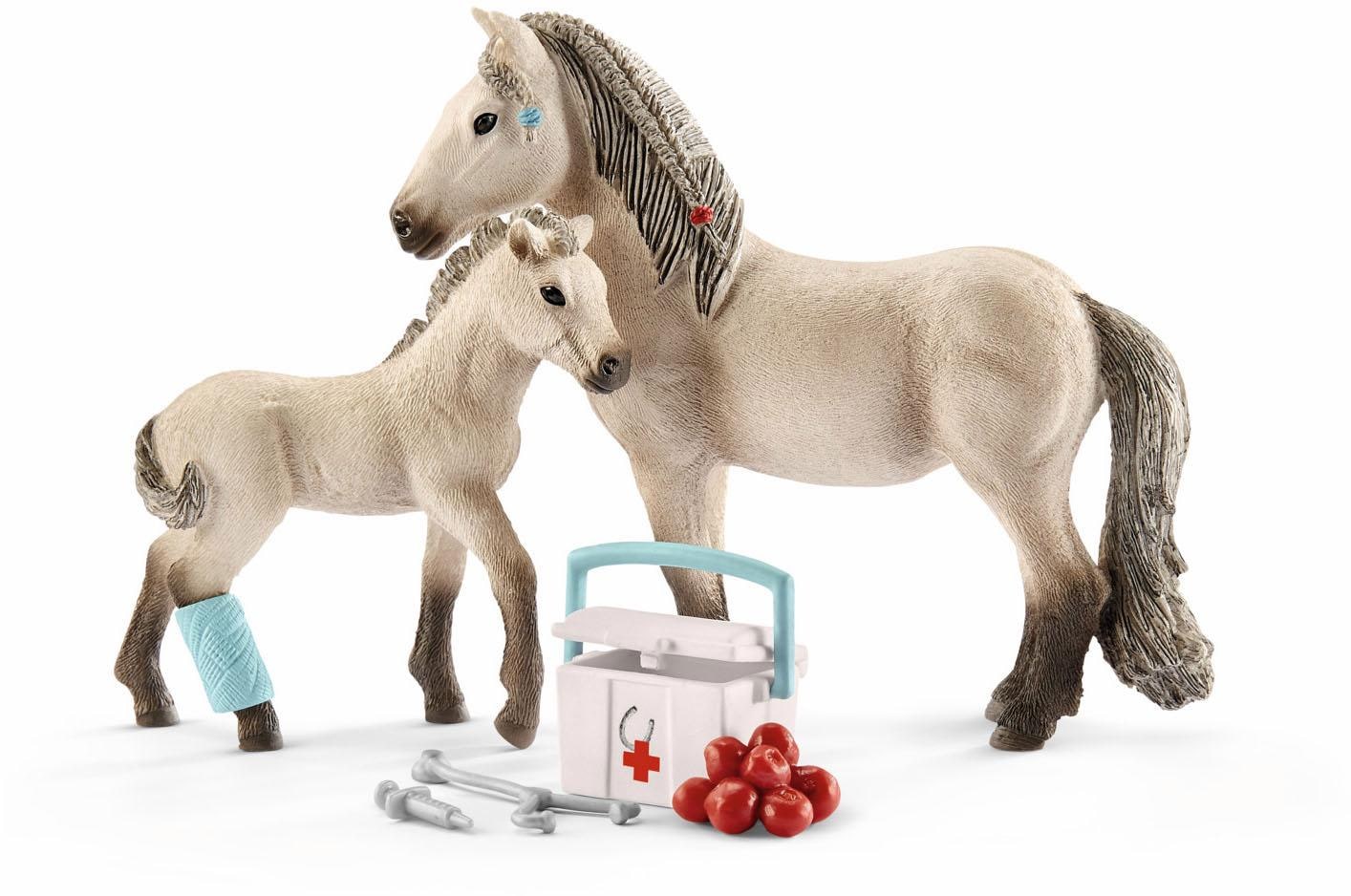 Schleich® Spielfigur »HORSE CLUB, Hannahs Erste Hilfe Set (42430)«, (Set)