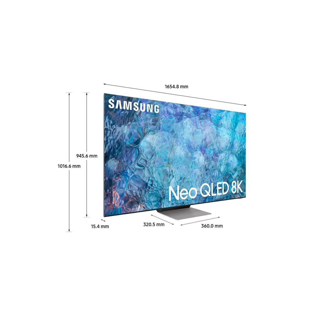 Samsung QLED-Fernseher »QE75QN900 ATXZU Neo QLED«, 189 cm/75 Zoll