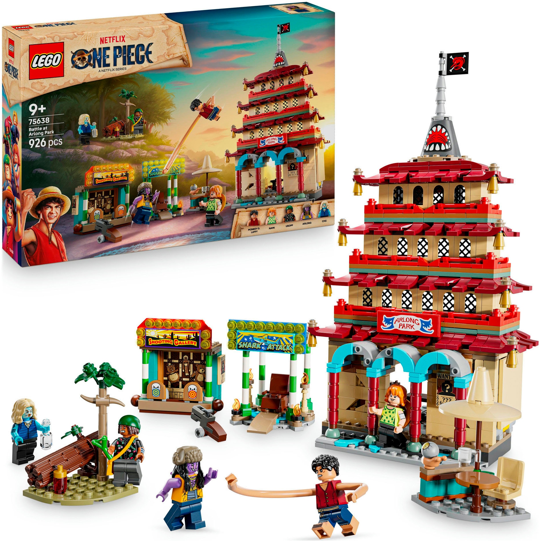 LEGO Konstruktionsspielsteine "Showdown im Arlong Park (75638), LEGO One Piece" Made in Europe