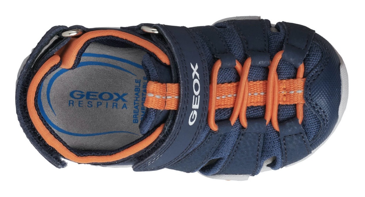 Geox Sandale »B SANDAL KRAZE«, mit Fersen-Klettverschluss