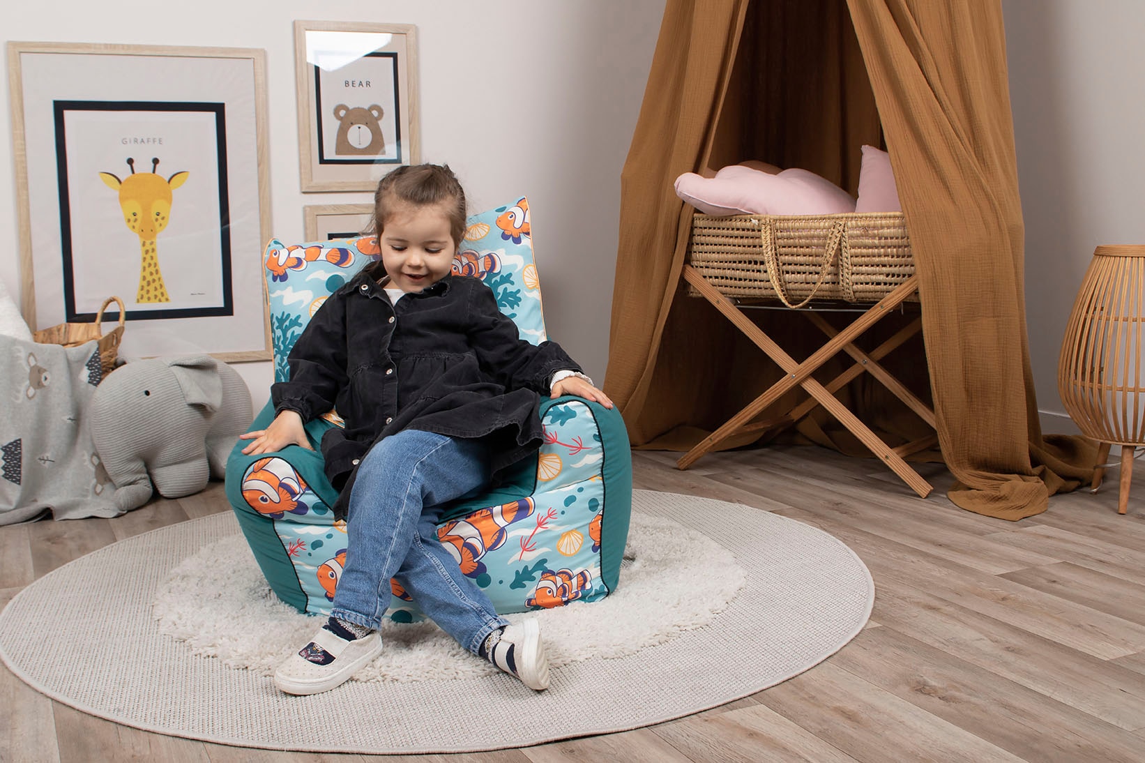 ❤ Knorrtoys® Sitzsack »Junior, Clownfish«, für Kinder; Made in Europe  kaufen im Jelmoli-Online Shop