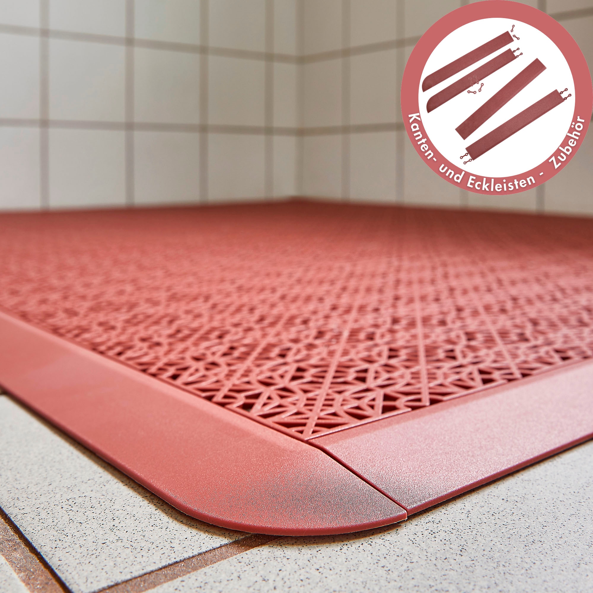 Andiamo Klickfliesen-Eckleiste »Terra Sol, Made in Swiss«, idealer Fliesen-Abschluss