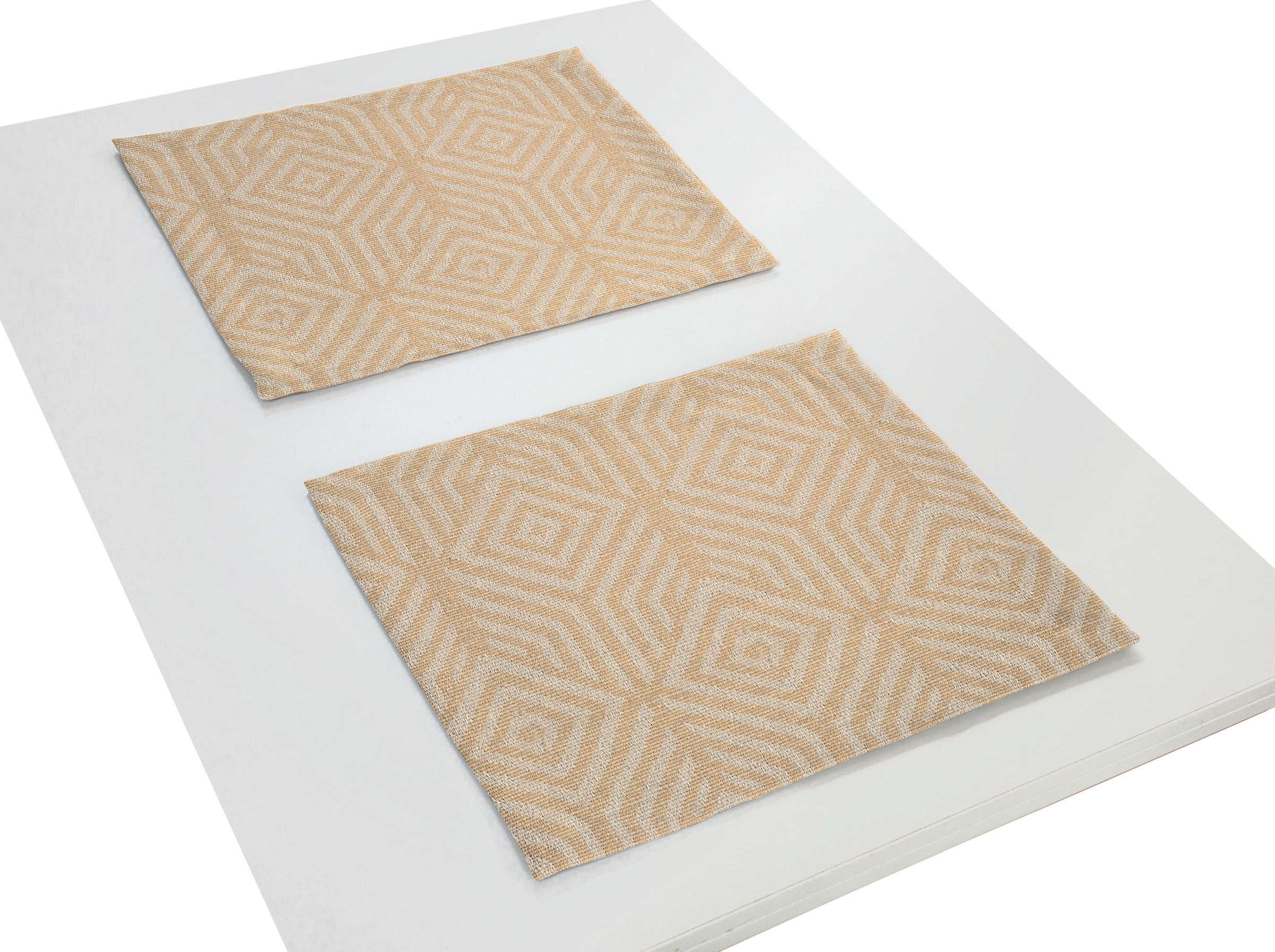 Adam Platzset »Easy Diamond«, (2 St.), GOTS organic,zertifiziert durch CERES 0242