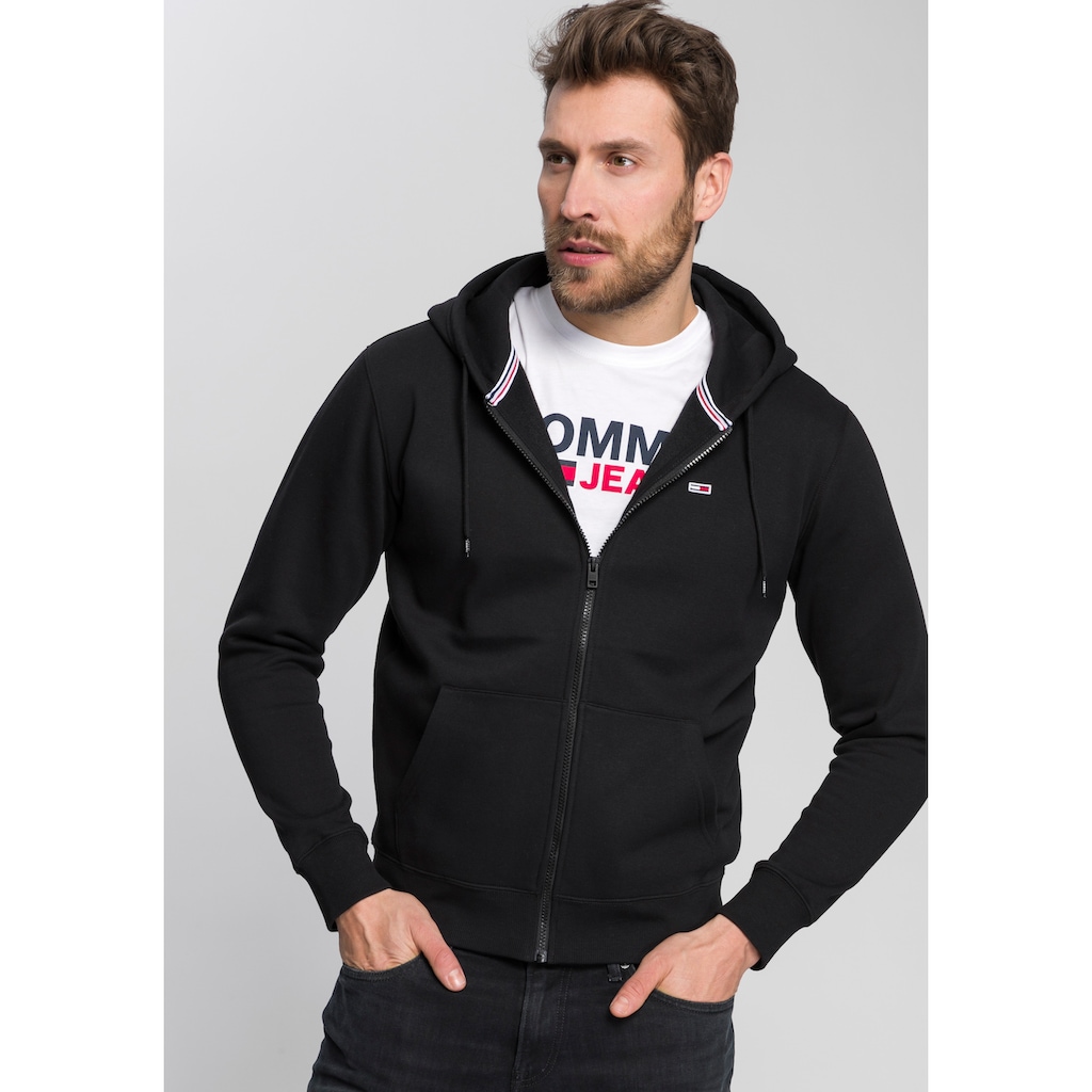 Tommy Jeans Kapuzensweatjacke »TJM REGULAR FLEECE ZIP HOODIE«