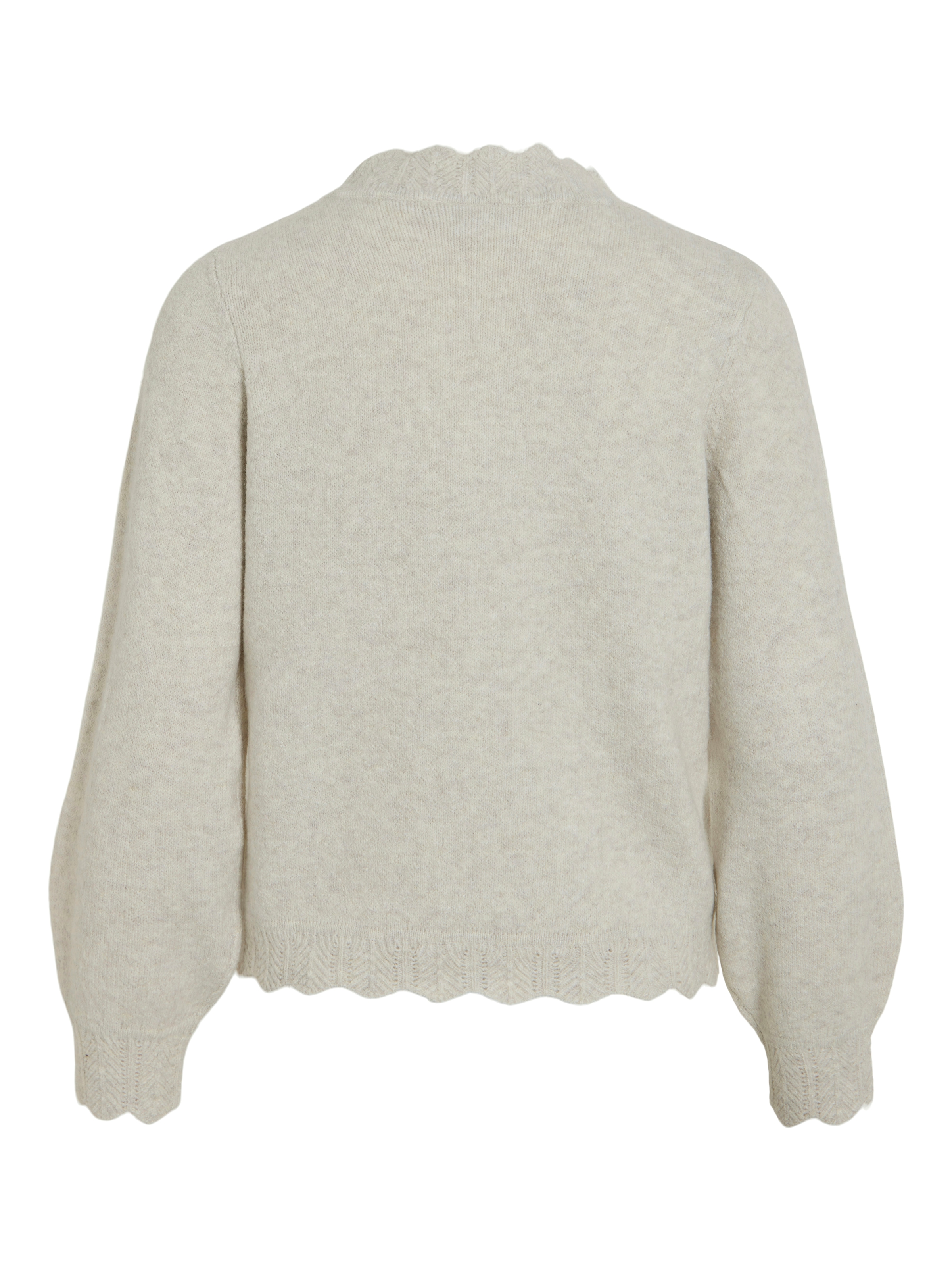 Vila Strickpullover »VINIKOLINA O-NECK L/S KNIT TOP - NOOS«