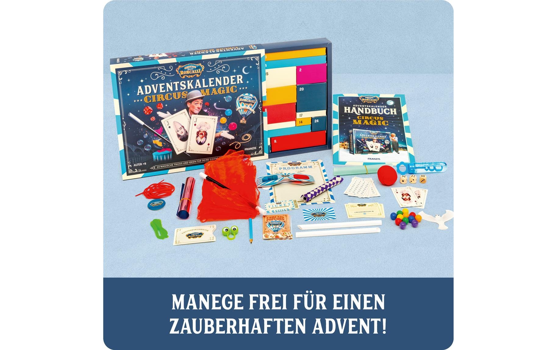 Franzis Adventskalender »Circus Roncalli«, für Erwachsene