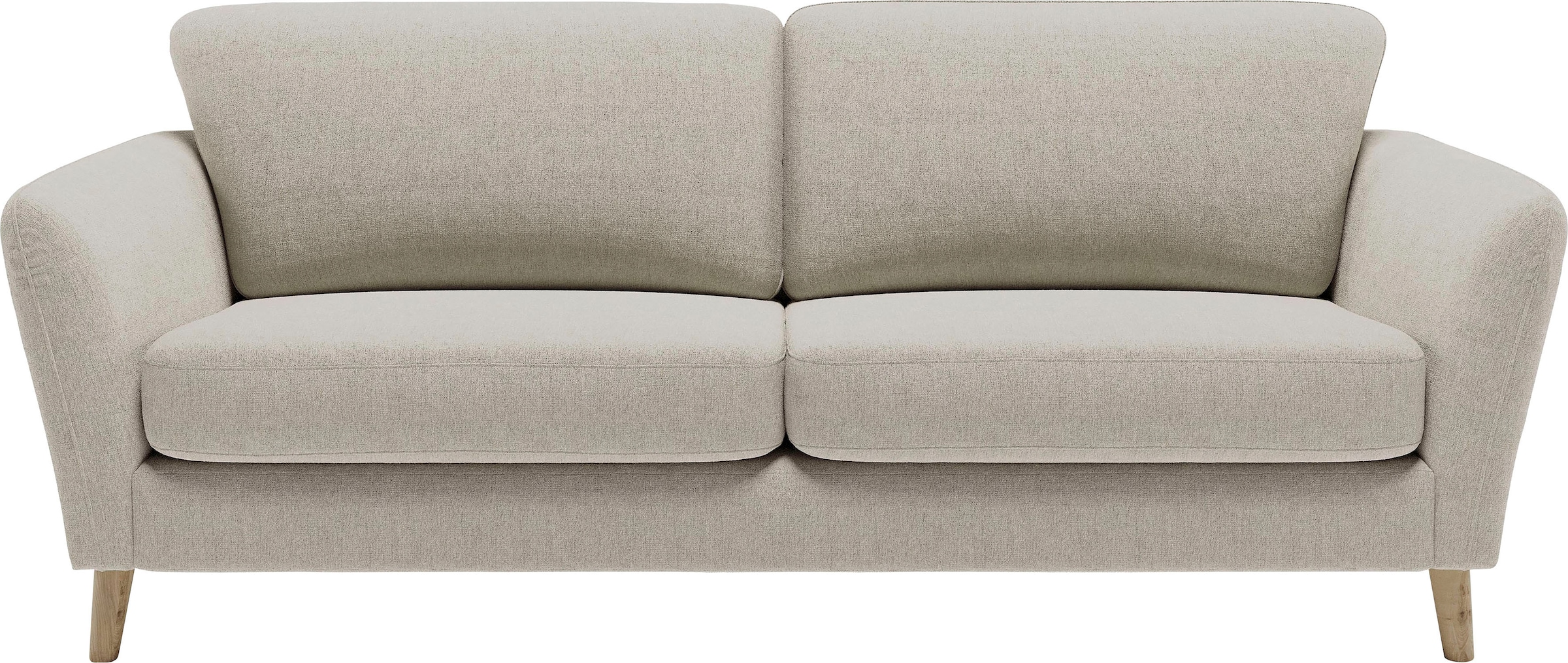 Home affaire 3-Sitzer »MARSEILLE bestellen 206 und Jelmoli-Versand Farbvarianten Bezüge | Massivholzbeinen Sofa cm«, verschiedene Eiche, aus online mit