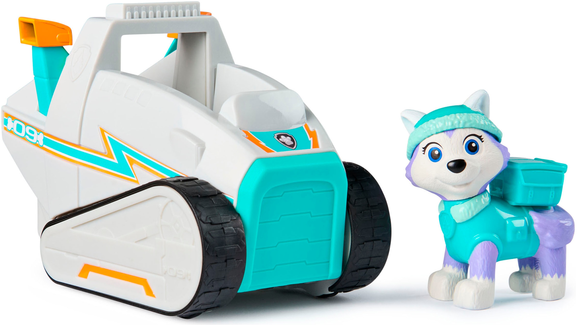 Spin Master Spielzeug-Auto "PAW Patrol, Sust. Basic Vehicle Everest" zum Teil aus recycelten Material