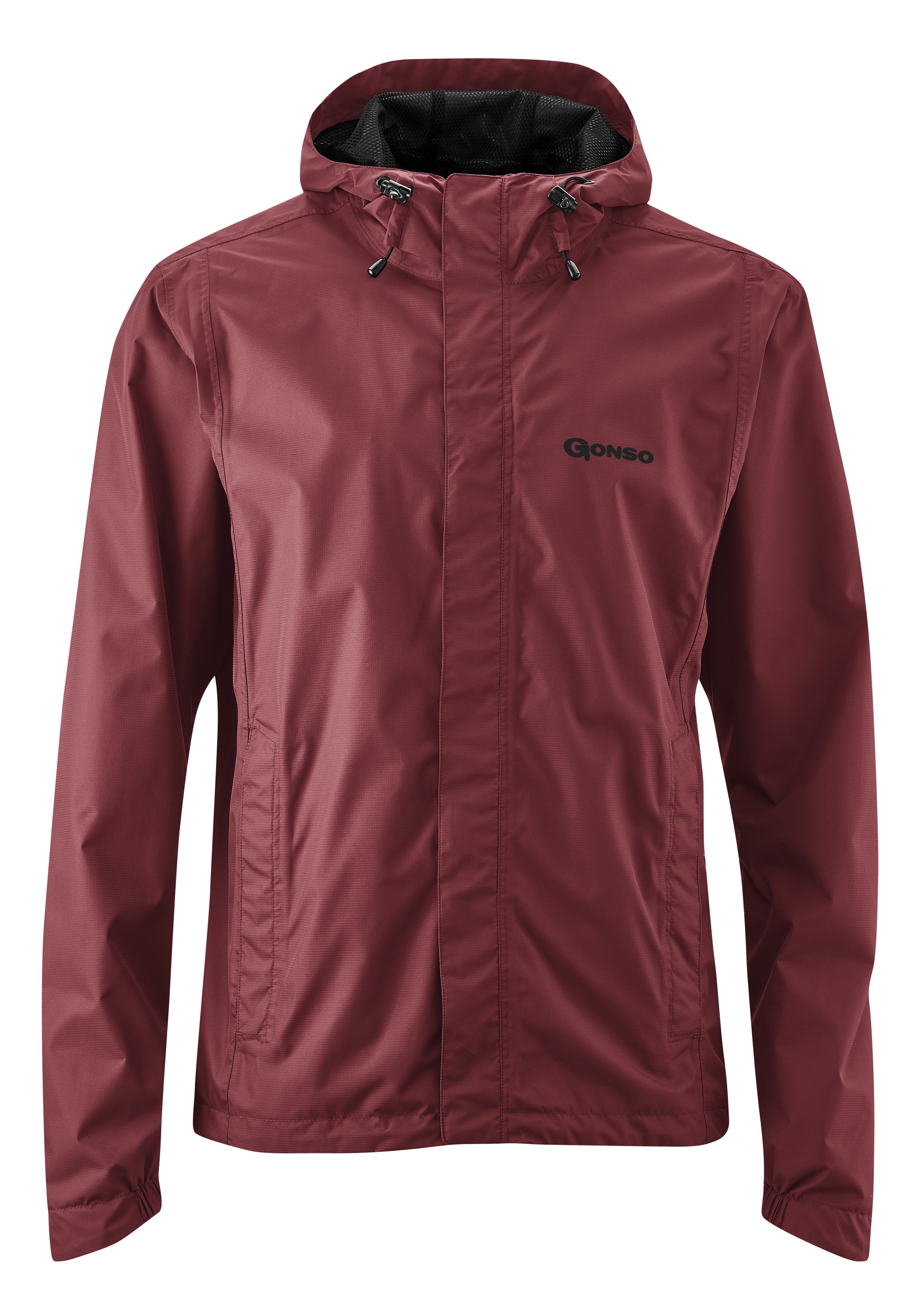 Gonso Fahrradjacke »Save Light« Herren Regenjacke wind- und wasserdicht, Radjacke mit Kapuze