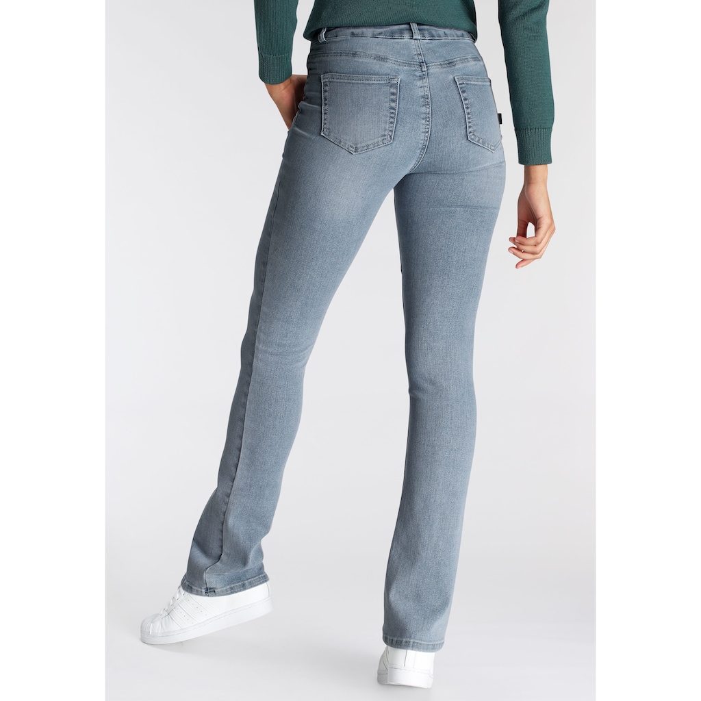 Arizona Bootcut-Jeans »Ultra Soft«, High Waist