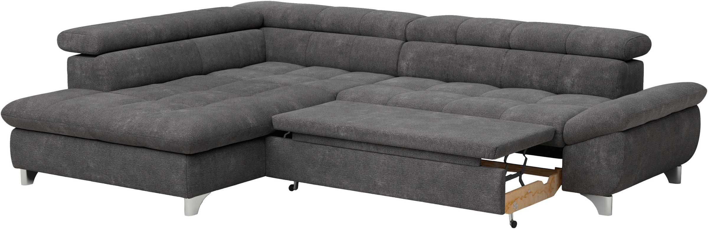 COTTA Ecksofa »Gemini L-Form«, mit Kopfteilverstellung, wahlweise mit Bettfunktion