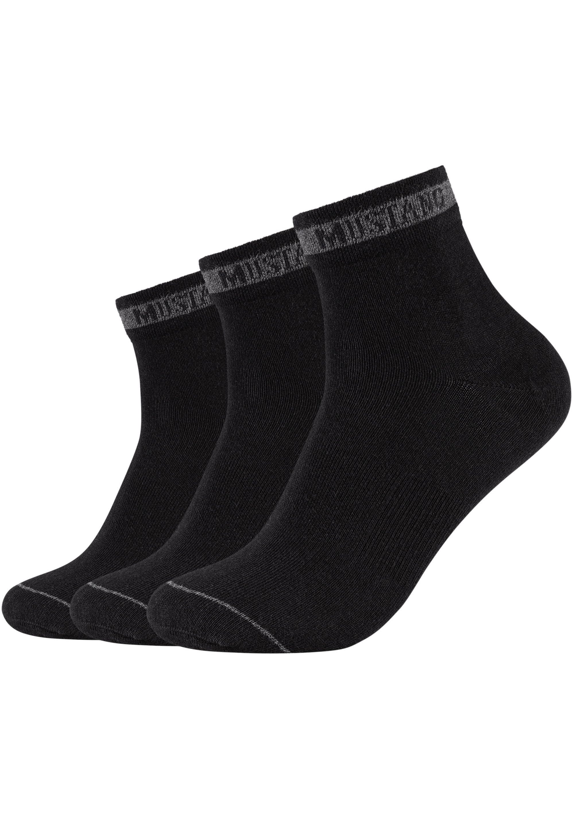 MUSTANG Kurzsocken »casual«, (6er Pack), mit hohem Baumwollanteil