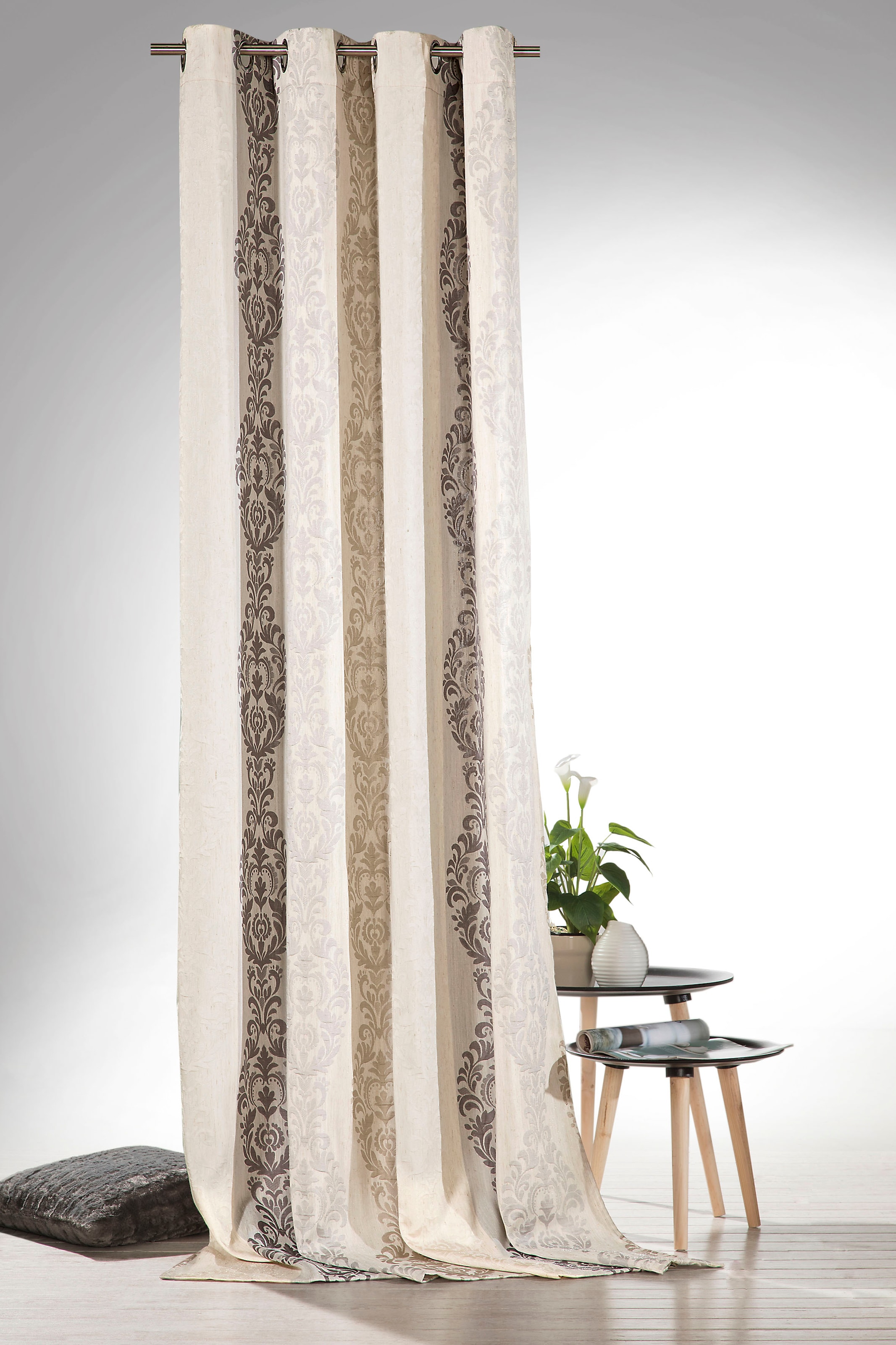 Weckbrodt Vorhang »Barock«, (1 St.), Jacquard,blickdicht,abdunkelnd,beidseitig schöne Optik, Gardine, Store