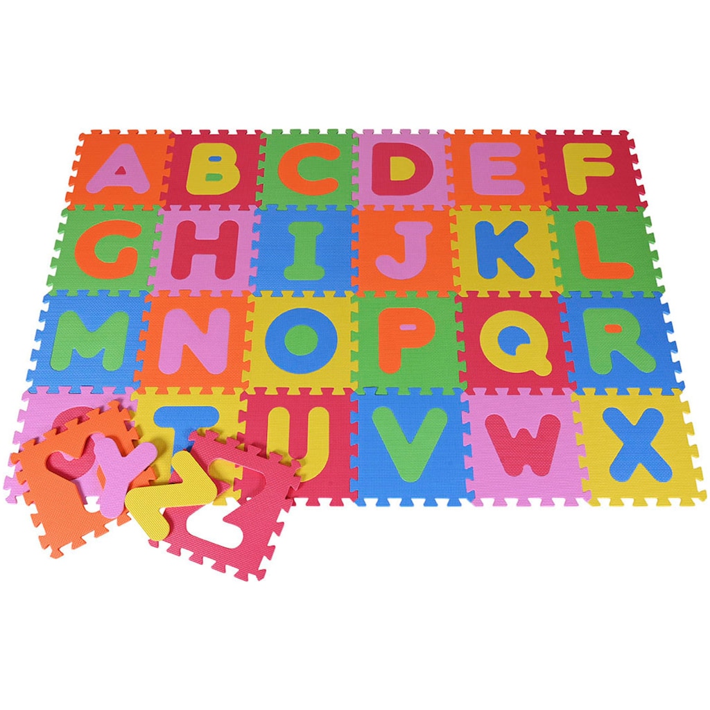 Knorrtoys® Puzzle »Alphabet«, Puzzlematte, Bodenpuzzle