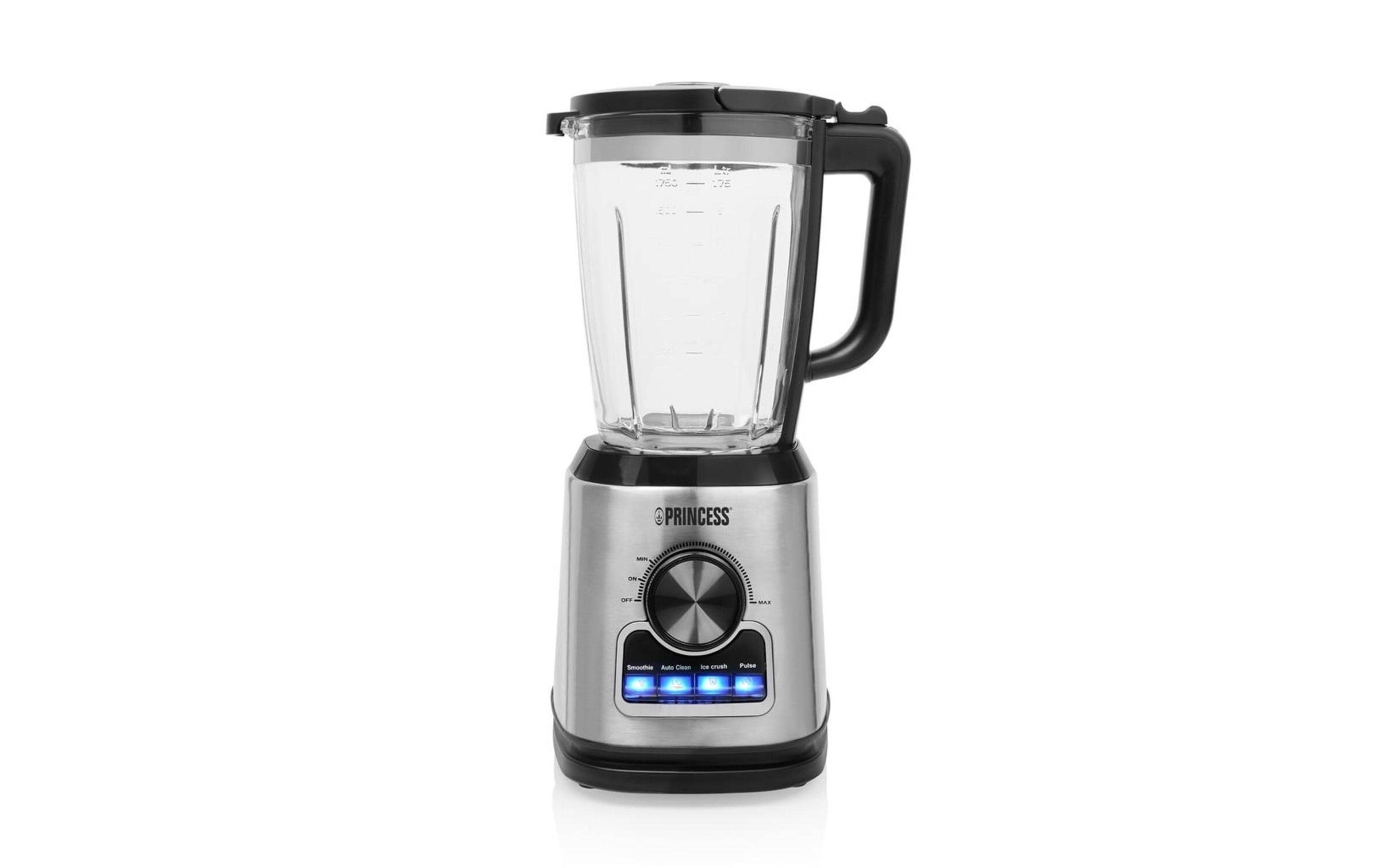 PRINCESS Standmixer »212094 Schwarz/Silber«, 1400 W