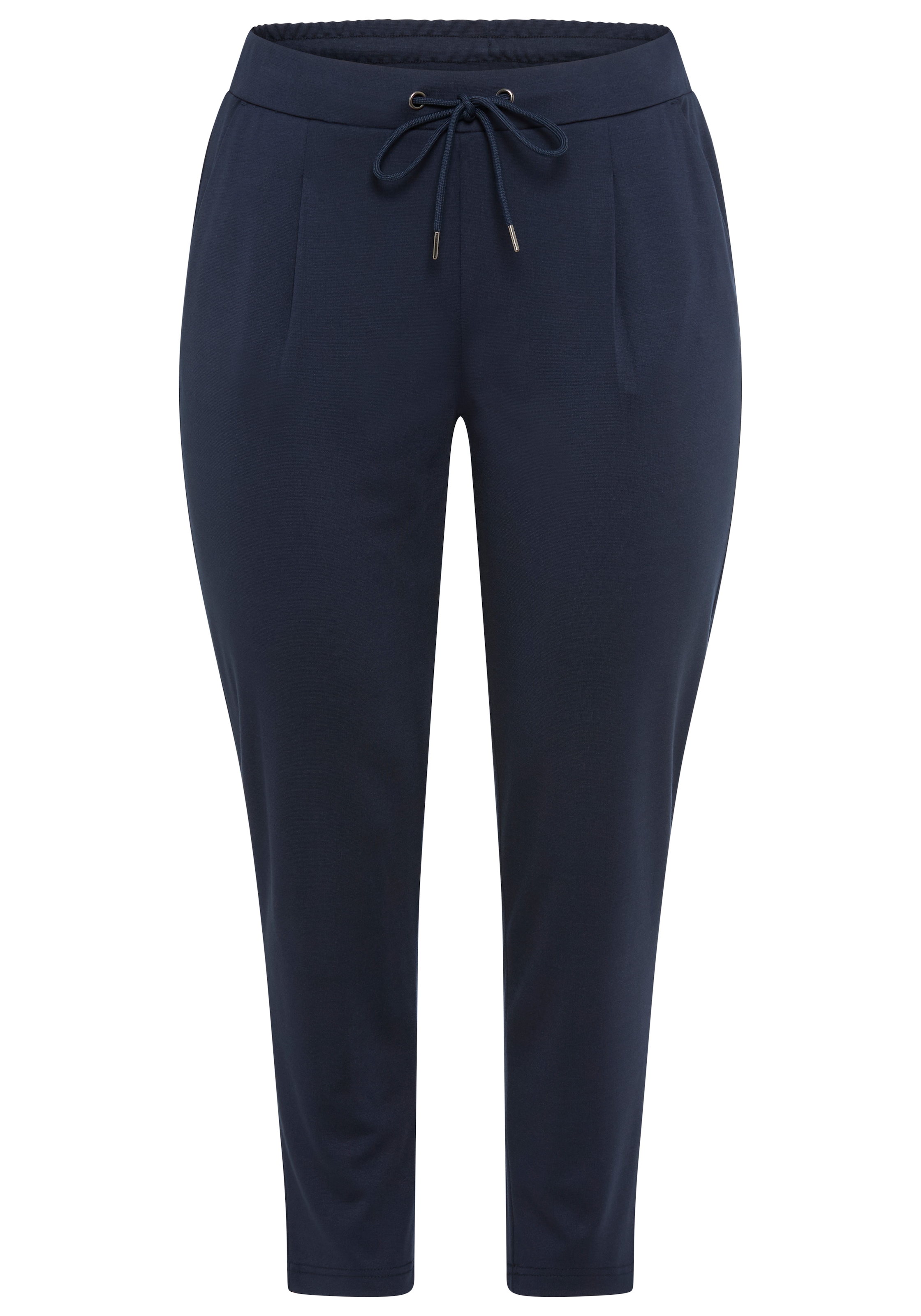 Laura Scott CURVE Jogger Pants, im sportiven Look aus formstabilem Milano Ripp - GROSSE GRÖSSE