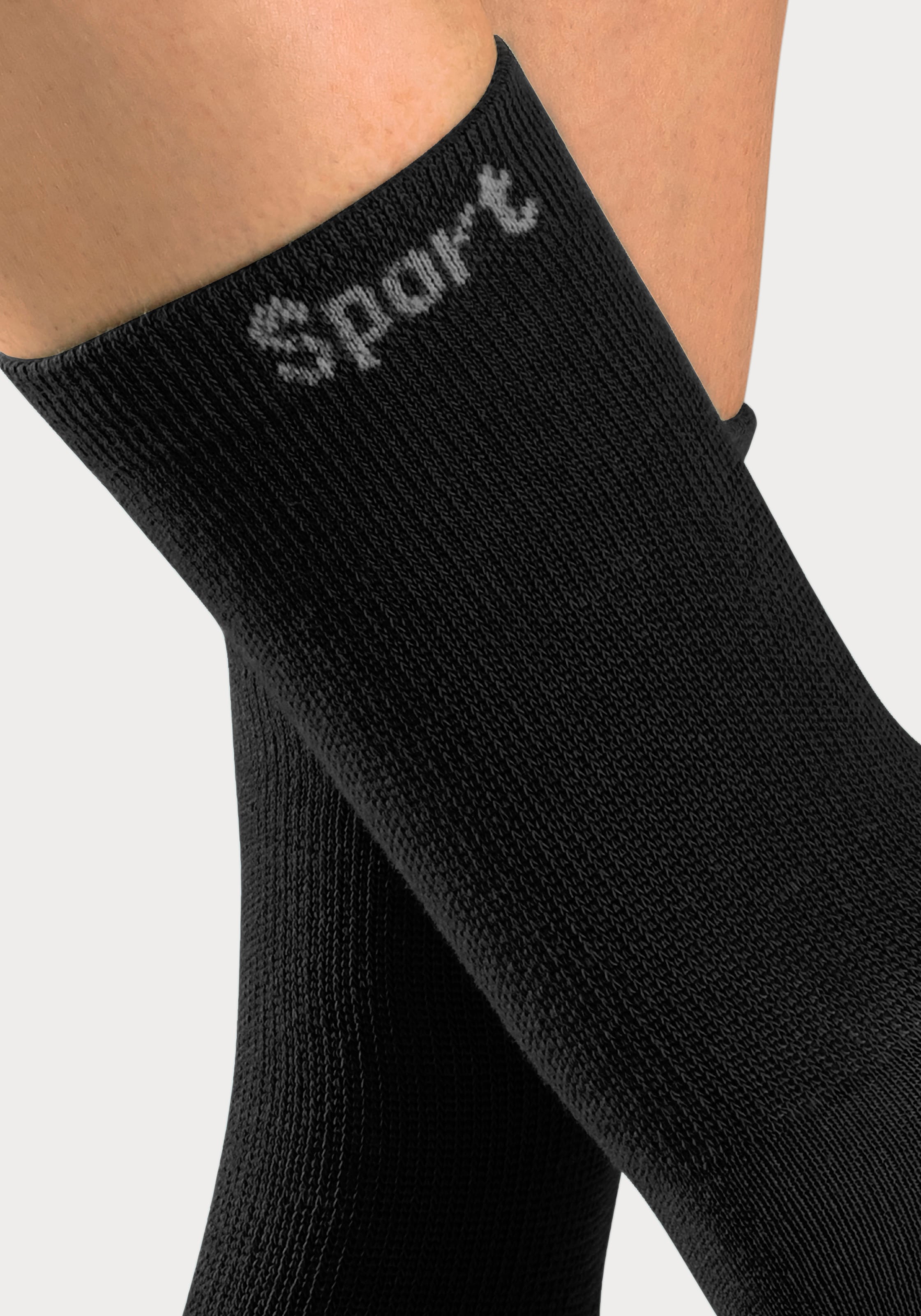 Bench. Sportsocken, (Packung, 6 Paar), mit antibakterieller Feuchtigkeitsregulierung